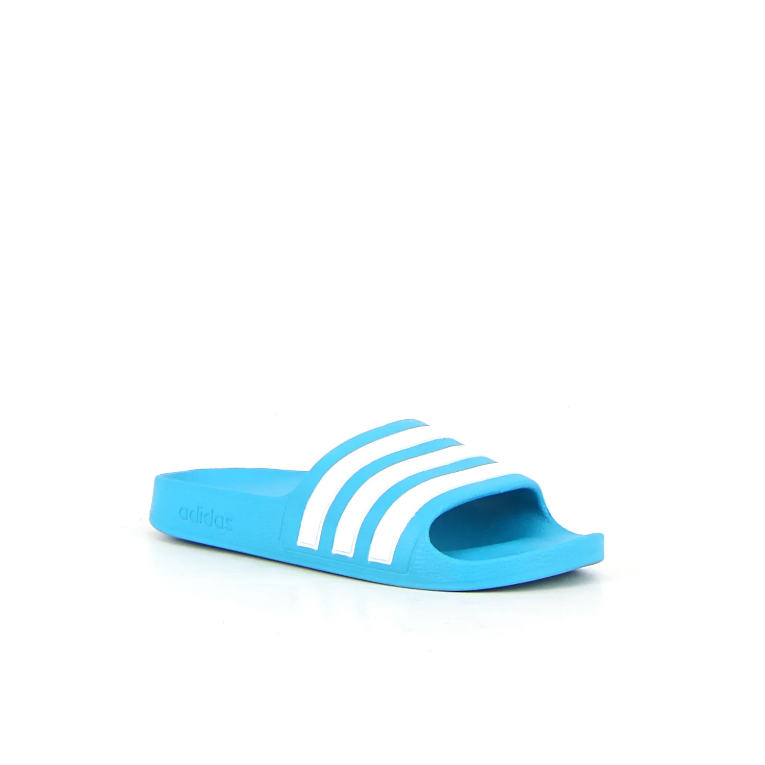 Adilette Aqua ciabatta bambino solblu white - Image 2