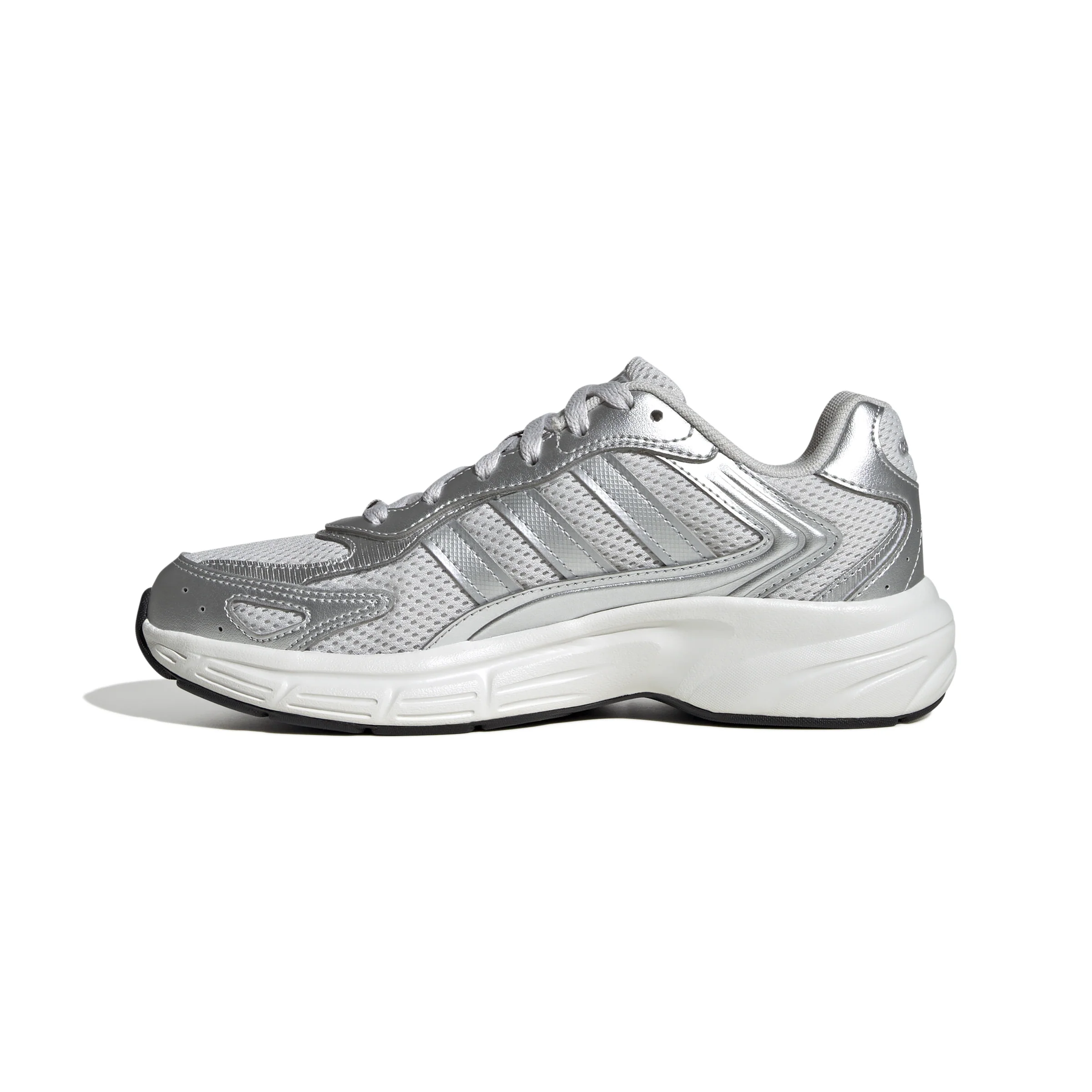 Eclyptix sneaker in tessuto ed ecopelle bianco argento - Image 2