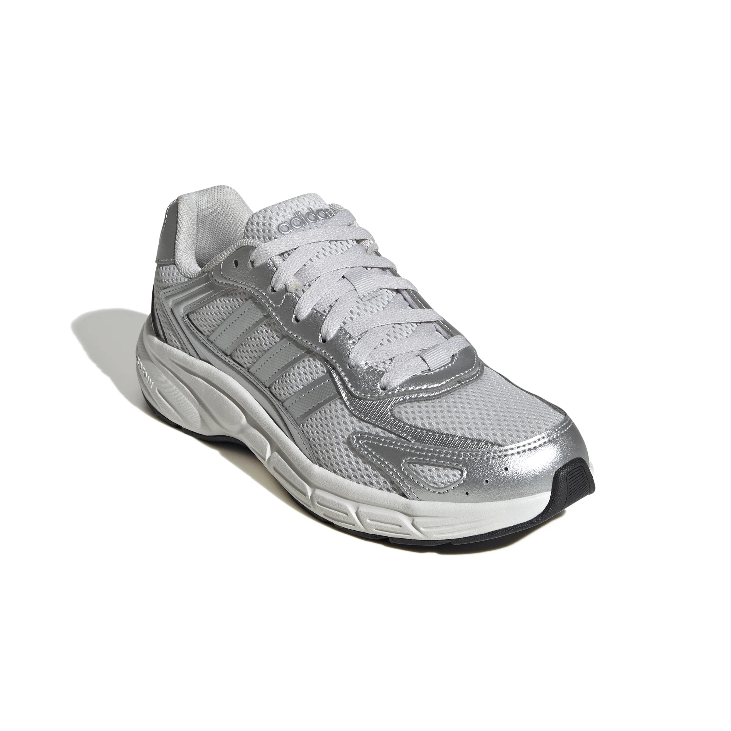 Eclyptix sneaker in tessuto ed ecopelle bianco argento - Image 3
