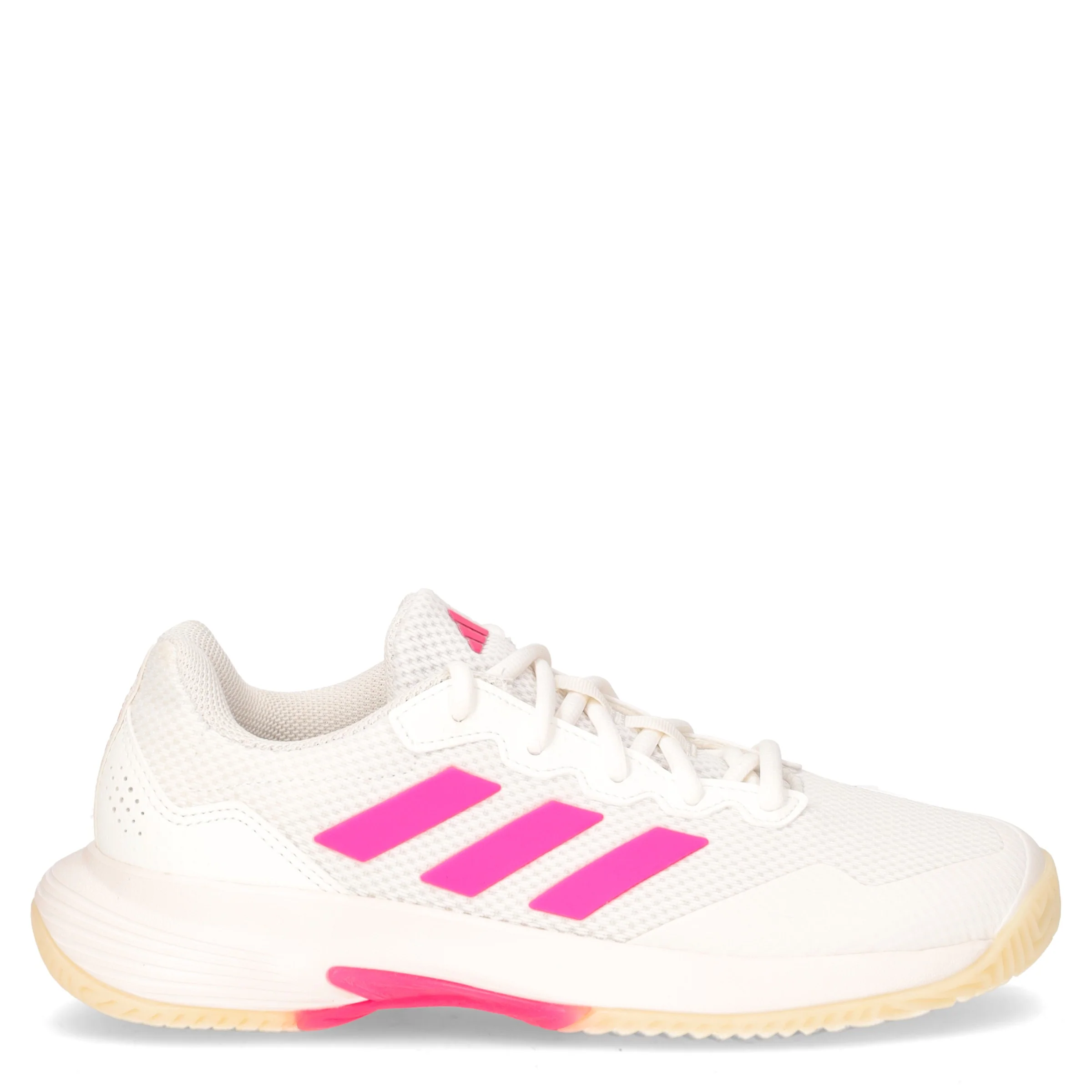 Game Court 2 scarpa da tennis in tessuto ed ecopelle bianco fuxia