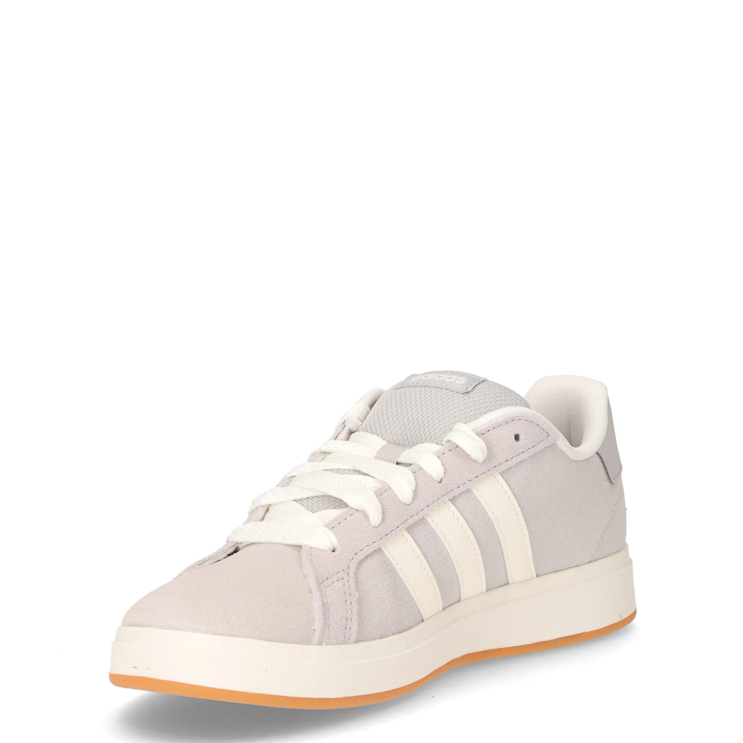 Grand Court 00s sneaker in pelle ragazzo grigio - Image 3