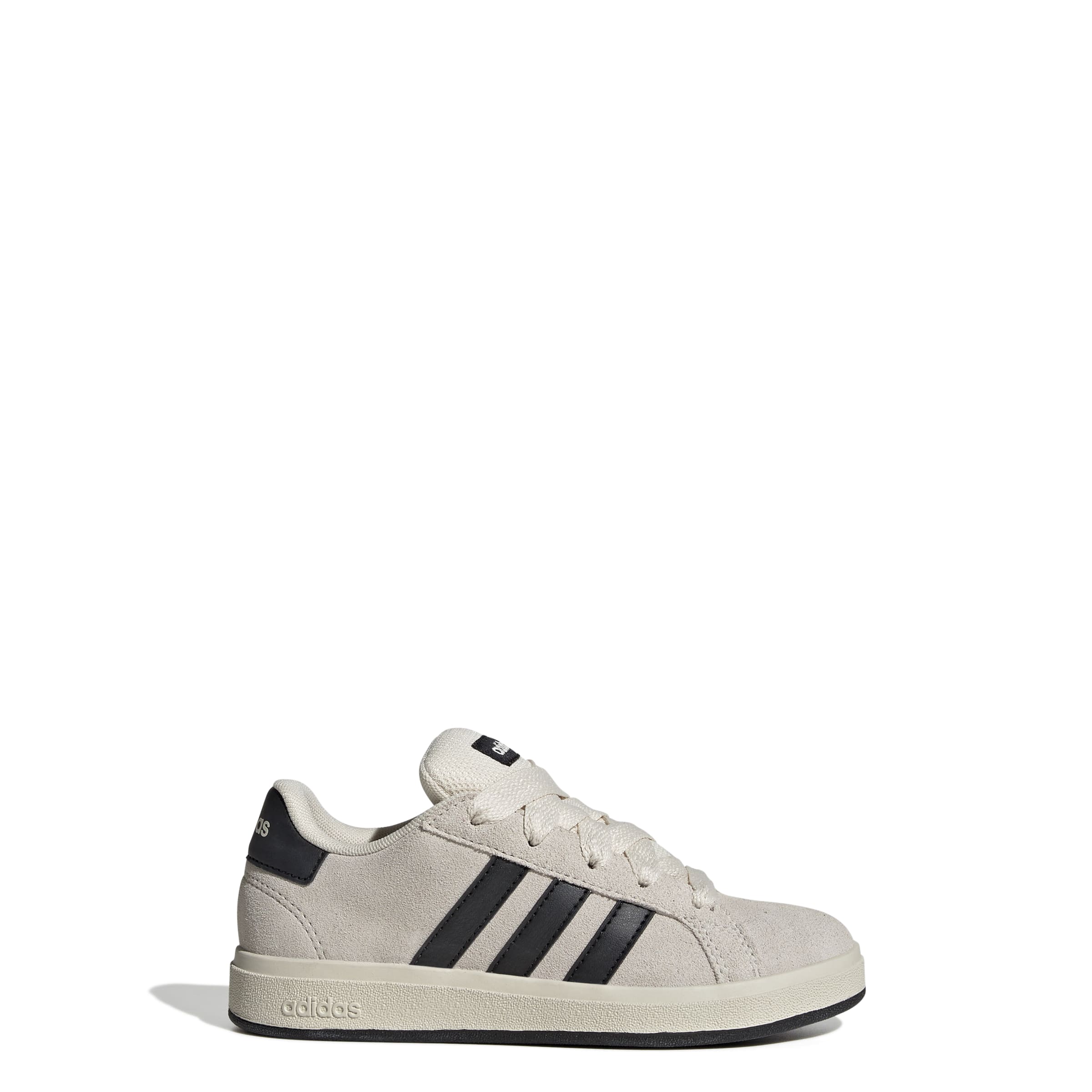 Grand Court 2.0 sneaker in ecopelle ragazzo bianco nero