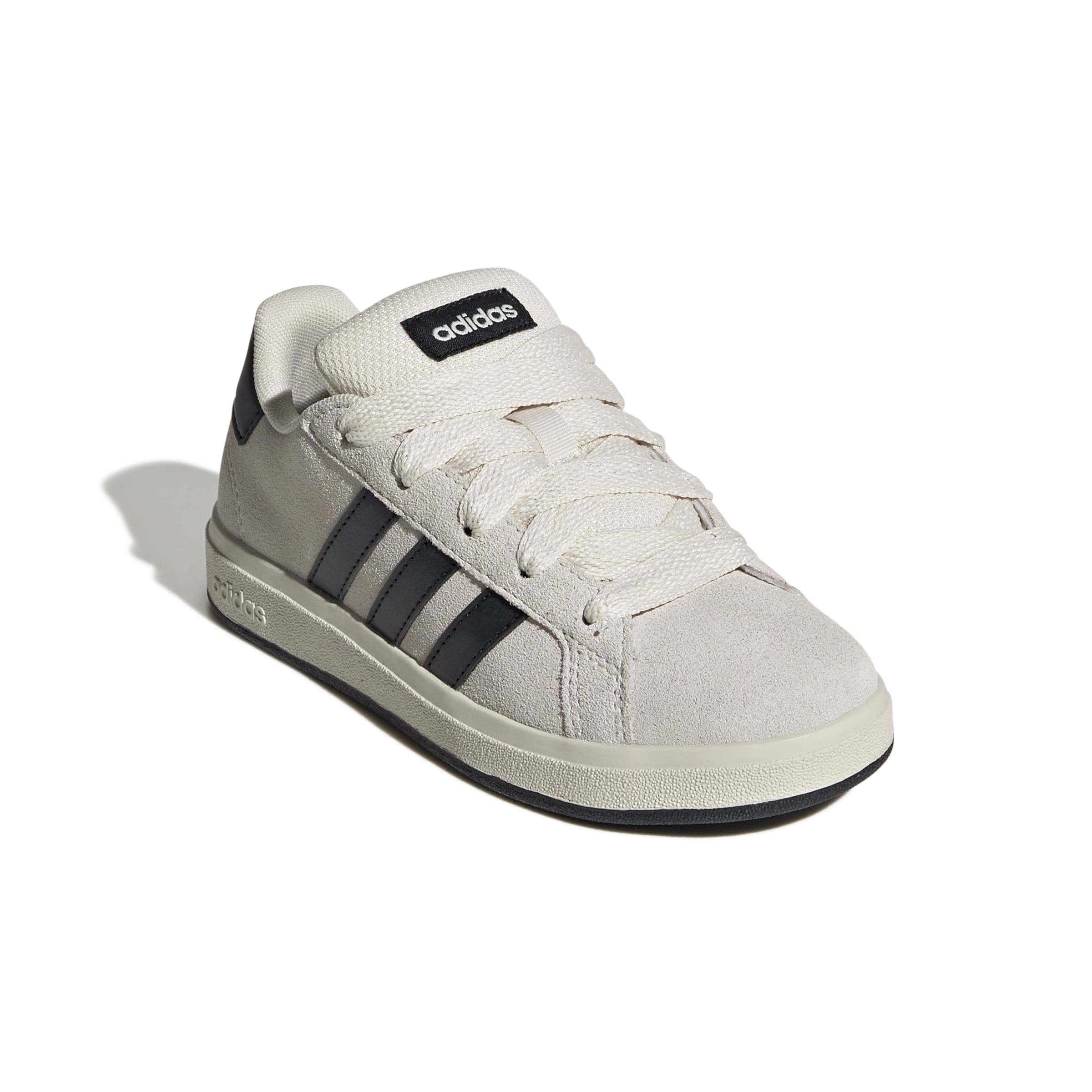 Grand Court 2.0 sneaker in ecopelle ragazzo bianco nero - Image 3