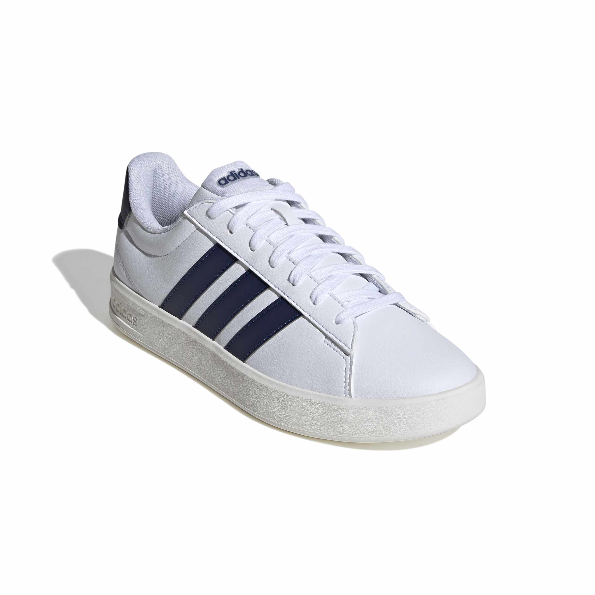 Grand Court 3.0 sneaker in ecopelle bianco blu - Image 3