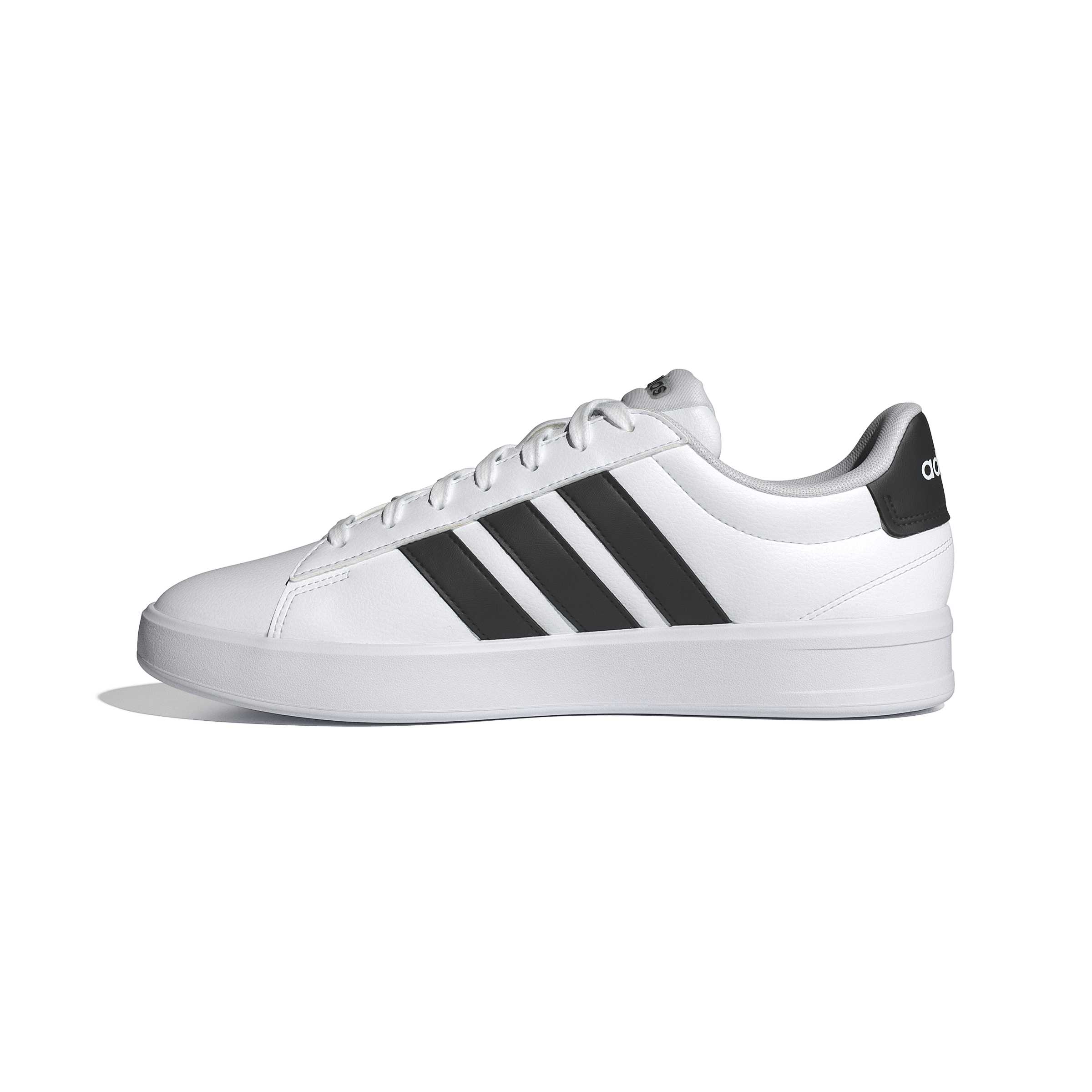 Grand Court 3.0 sneaker in ecopelle bianco nero - Image 2