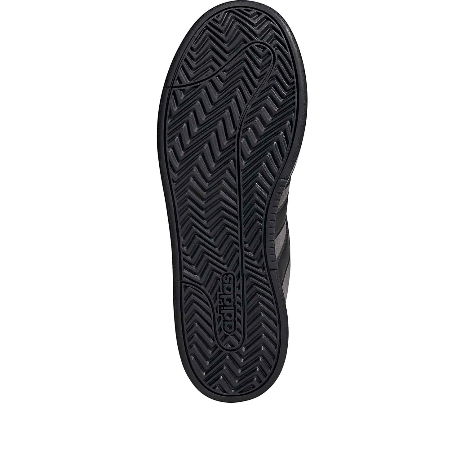 Grand Court Alpha 00s sneaker in pelle ed ecopelle grigio nero - Image 4