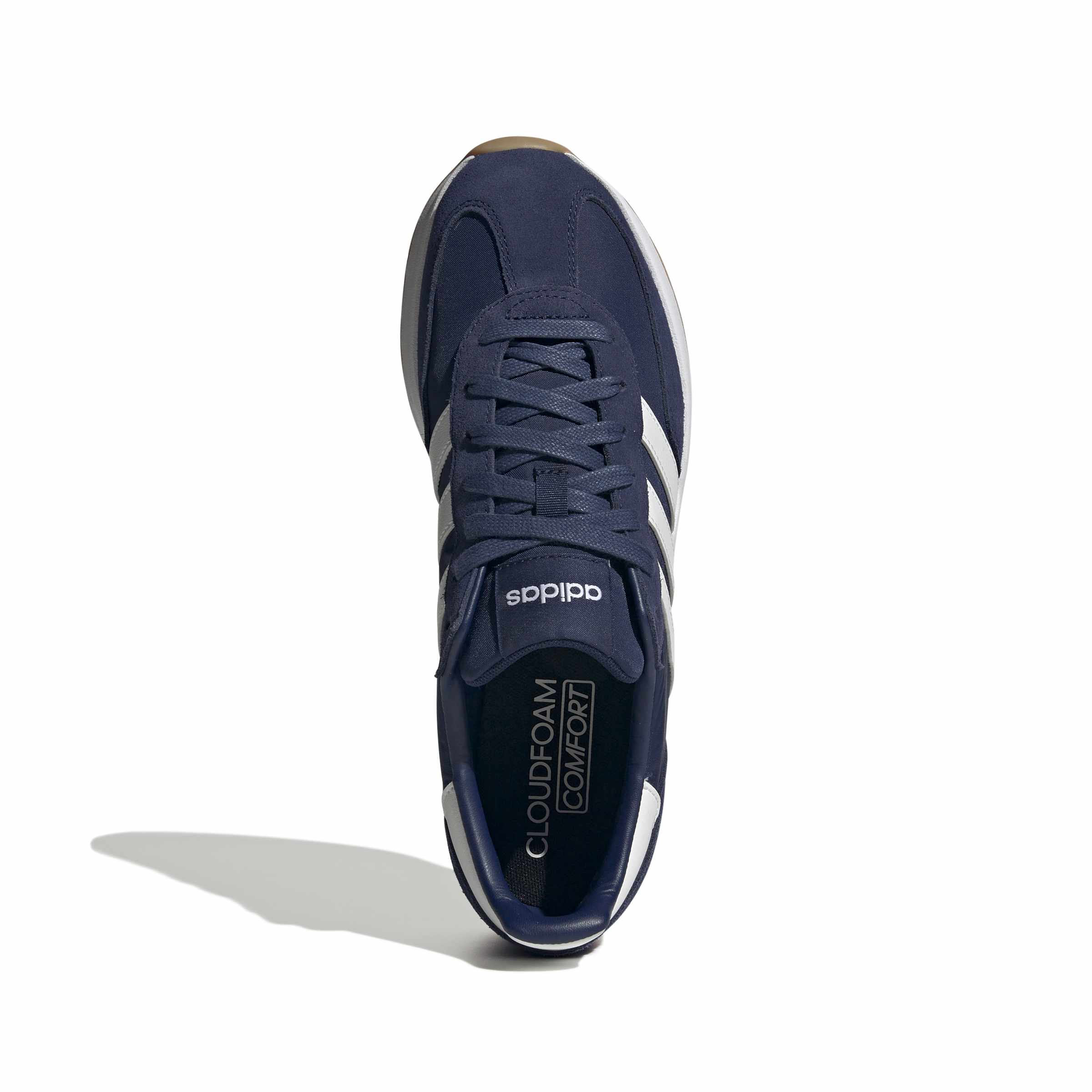 Run 70s 2.0 sneaker in tessuto e pelle blu - Image 4