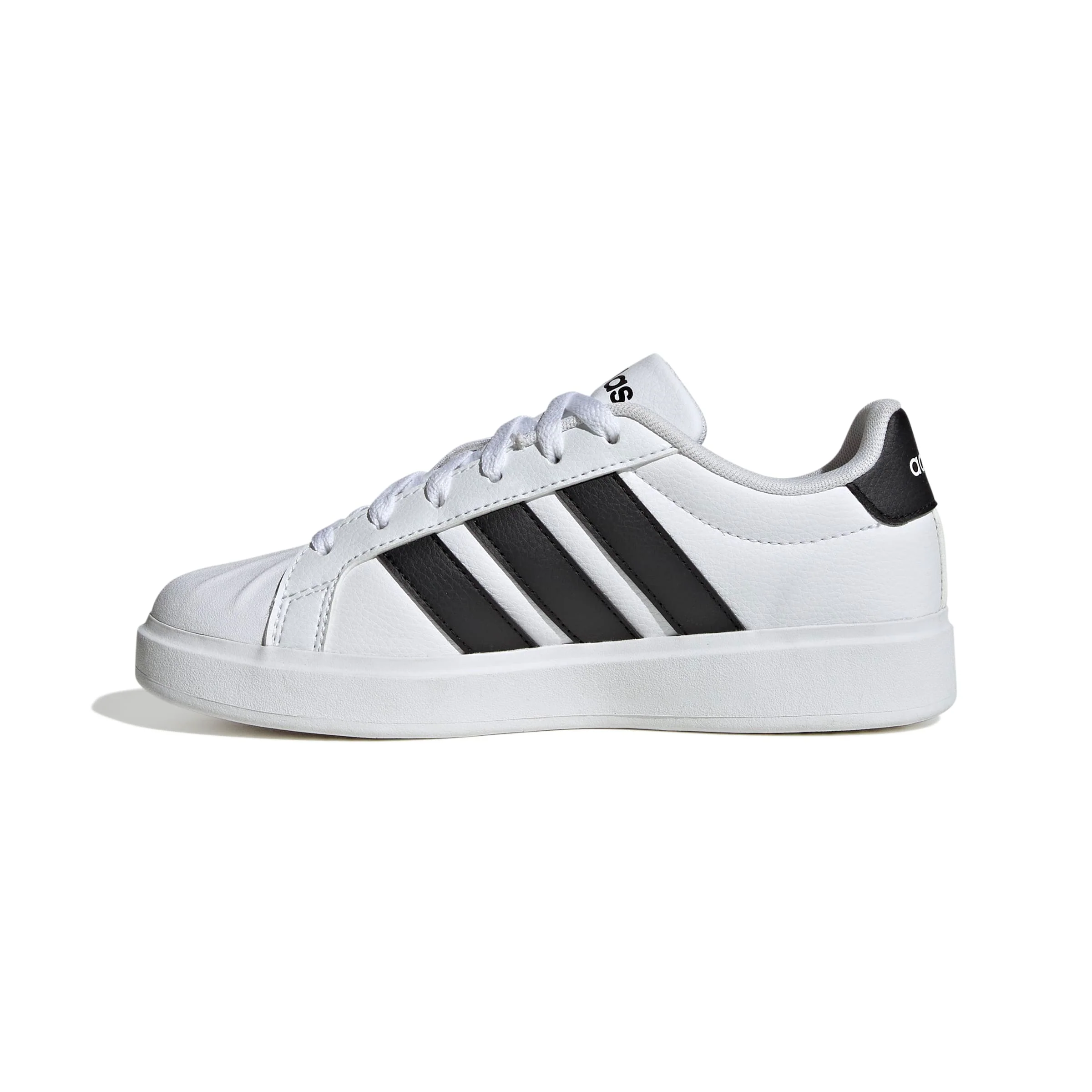 Streettalk sneaker in ecopelle ragazzo bianco nero - Image 2