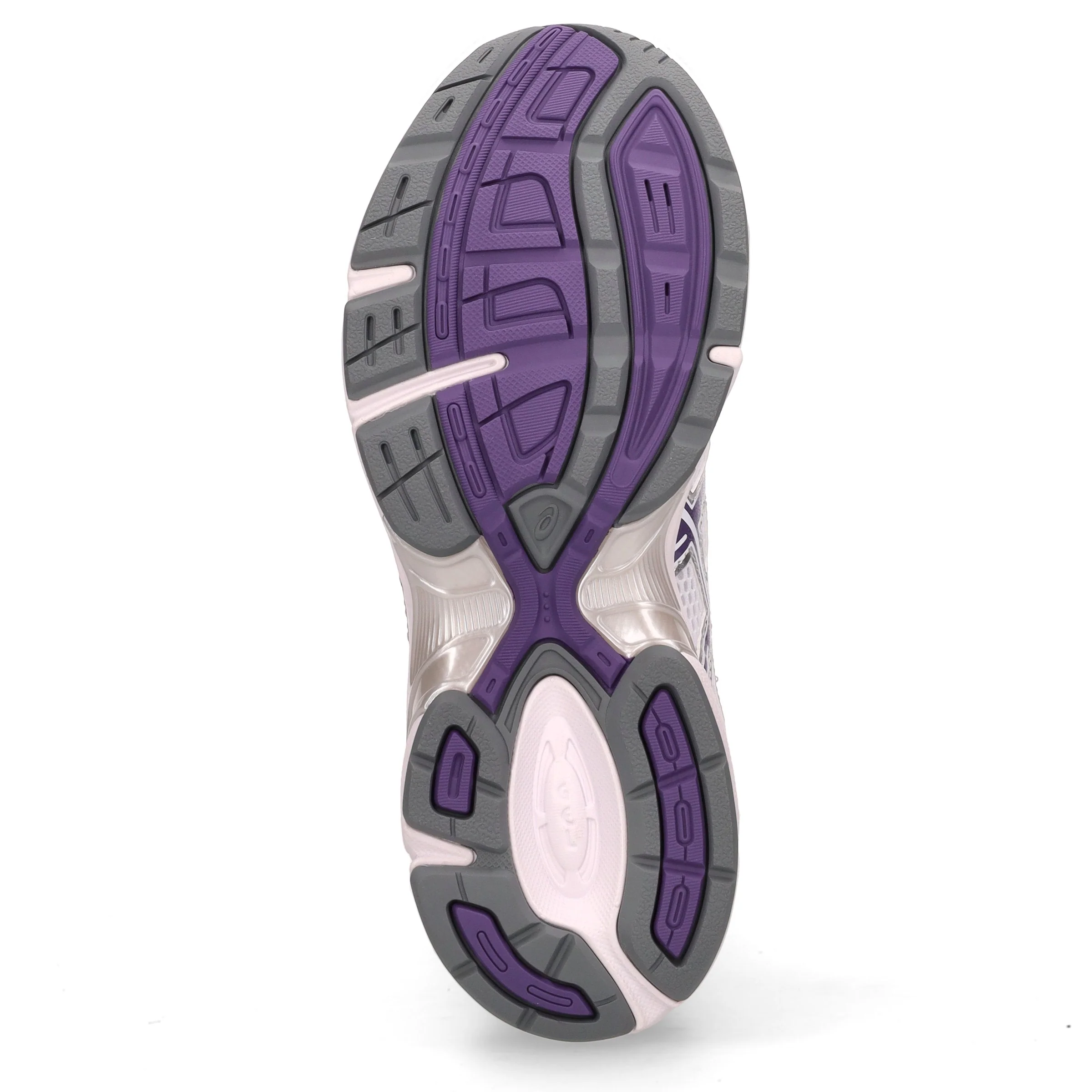 Gel 1130 scarpa da running in tessuto ed ecopelle bianco grigio - Image 4