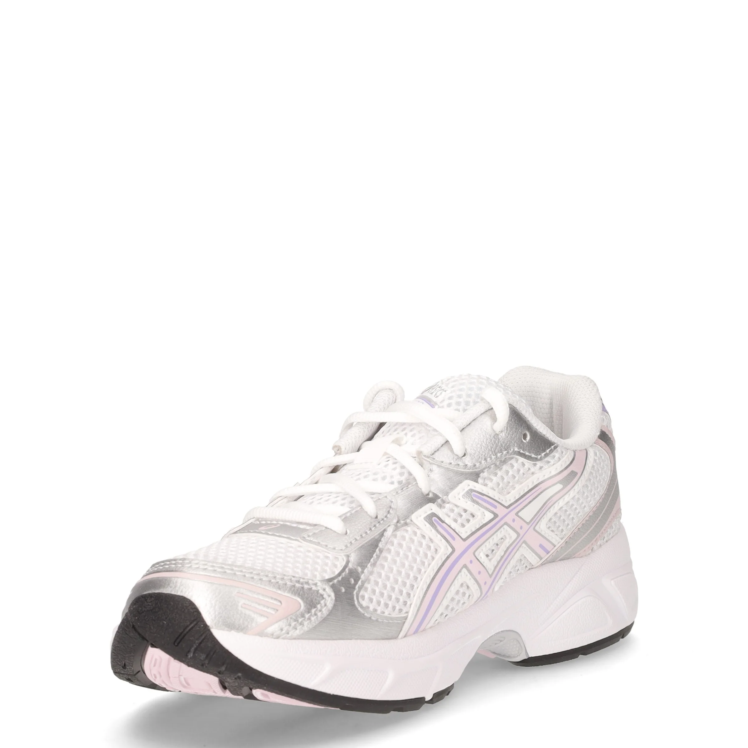 Gel 1130 scarpa da running ragazza bianco argento rosa - Image 3