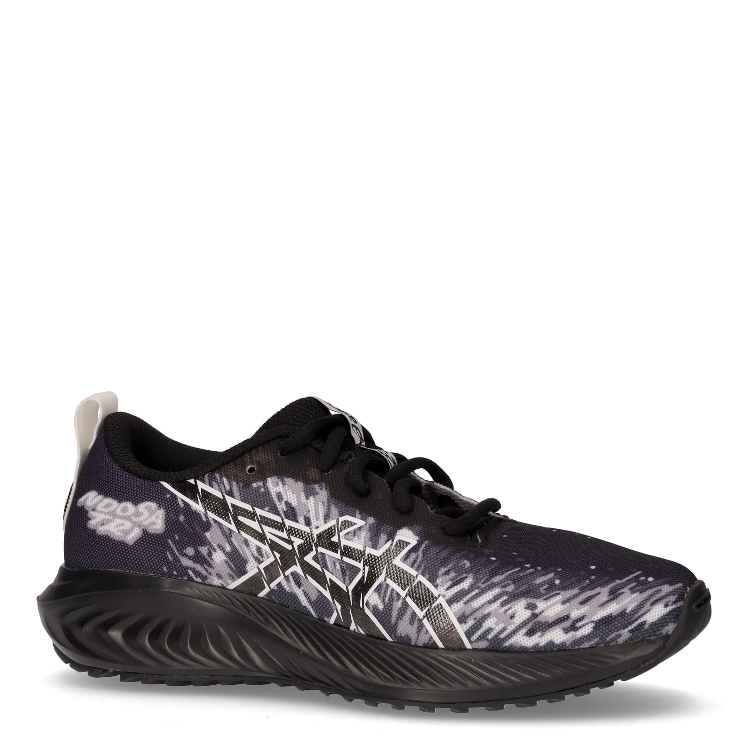 Gel-Noosa tri 16 GS scarpa da running ragazzo in mesh nero bianco - Image 2
