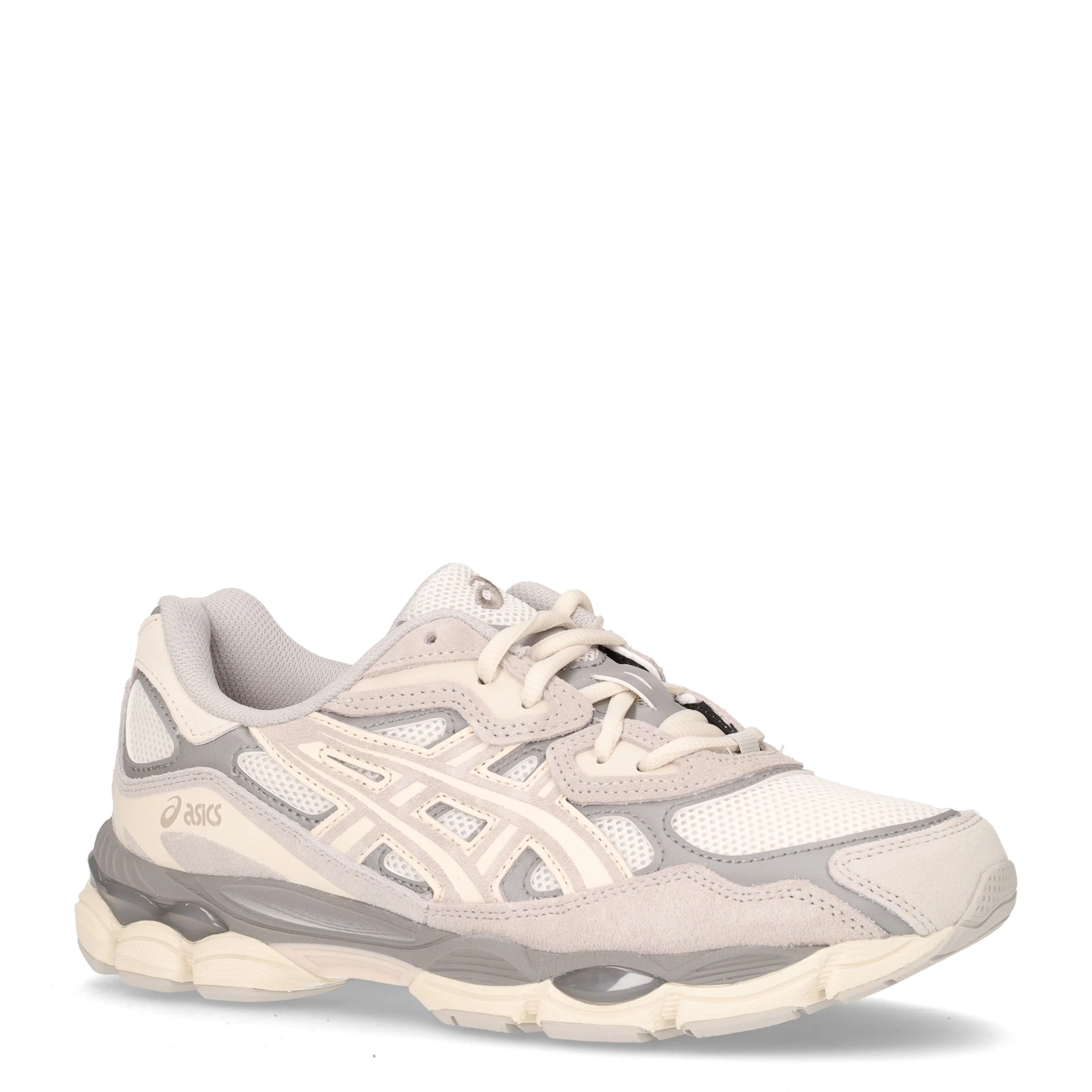 Gel-NYC sneaker in pelle crema grigio - Image 2