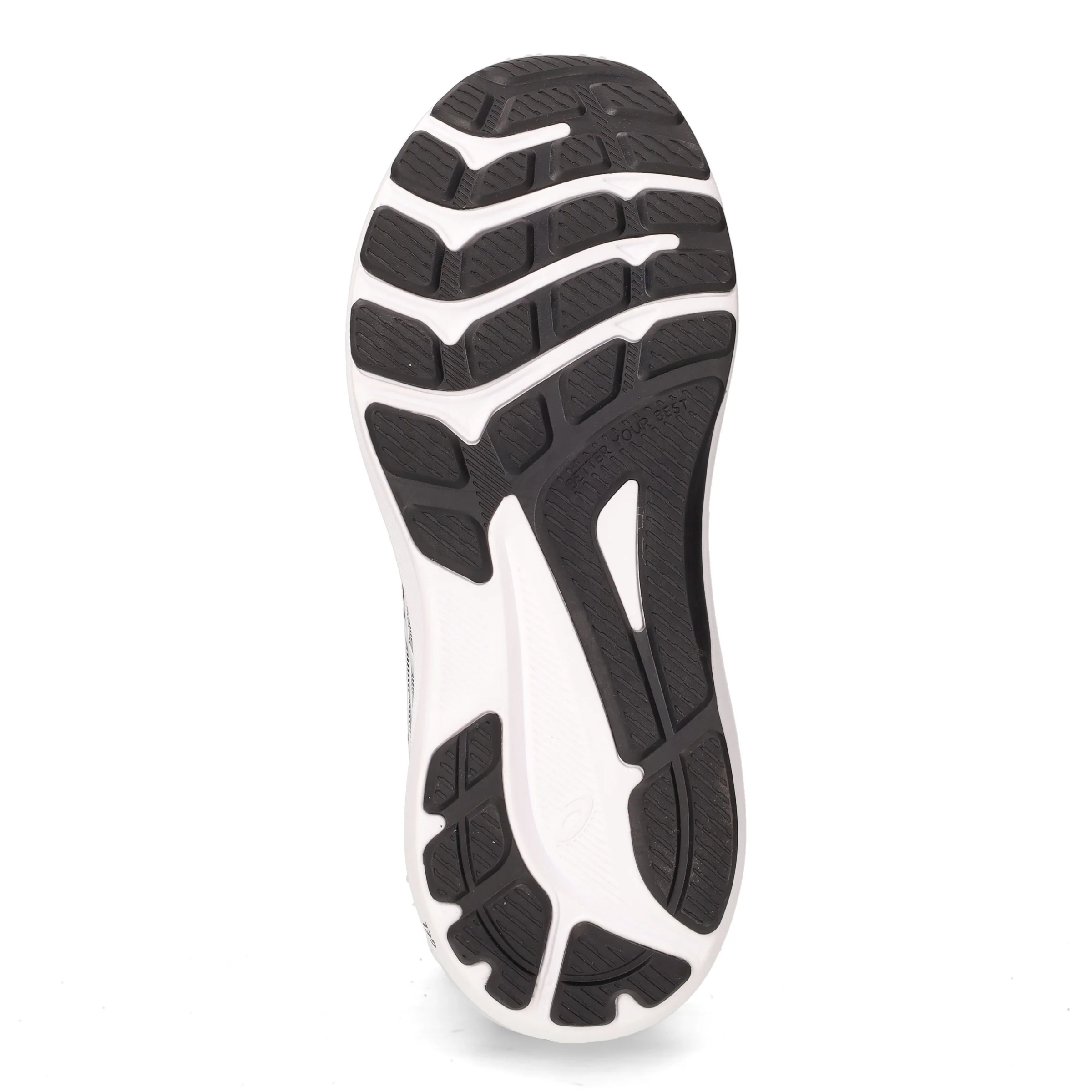 GT-1000 14 scarpa da running ragazzo in mesh jacquard nero grigio - Image 4
