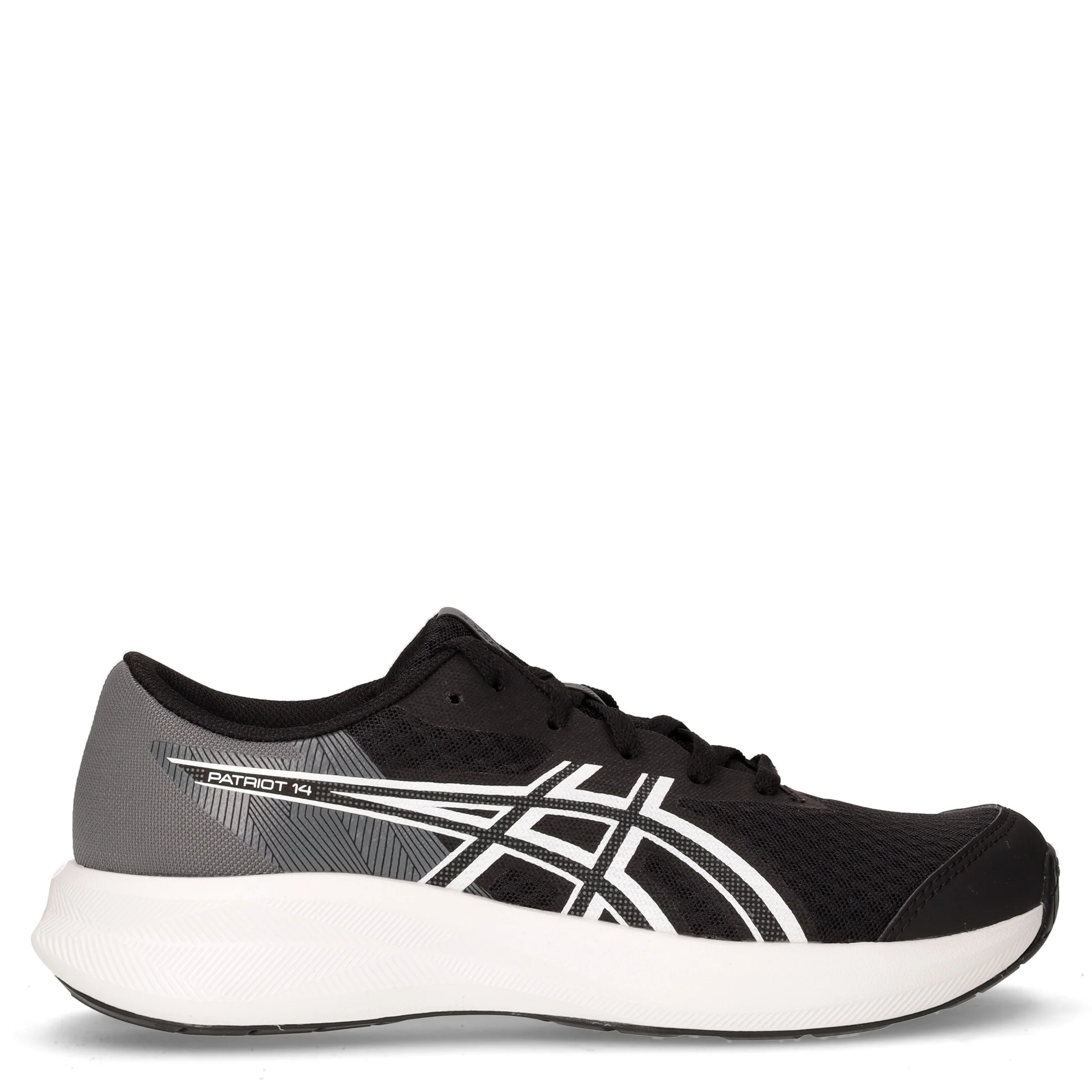 Patriot 14 GS scarpa da running ragazzo in mesh nero bianco