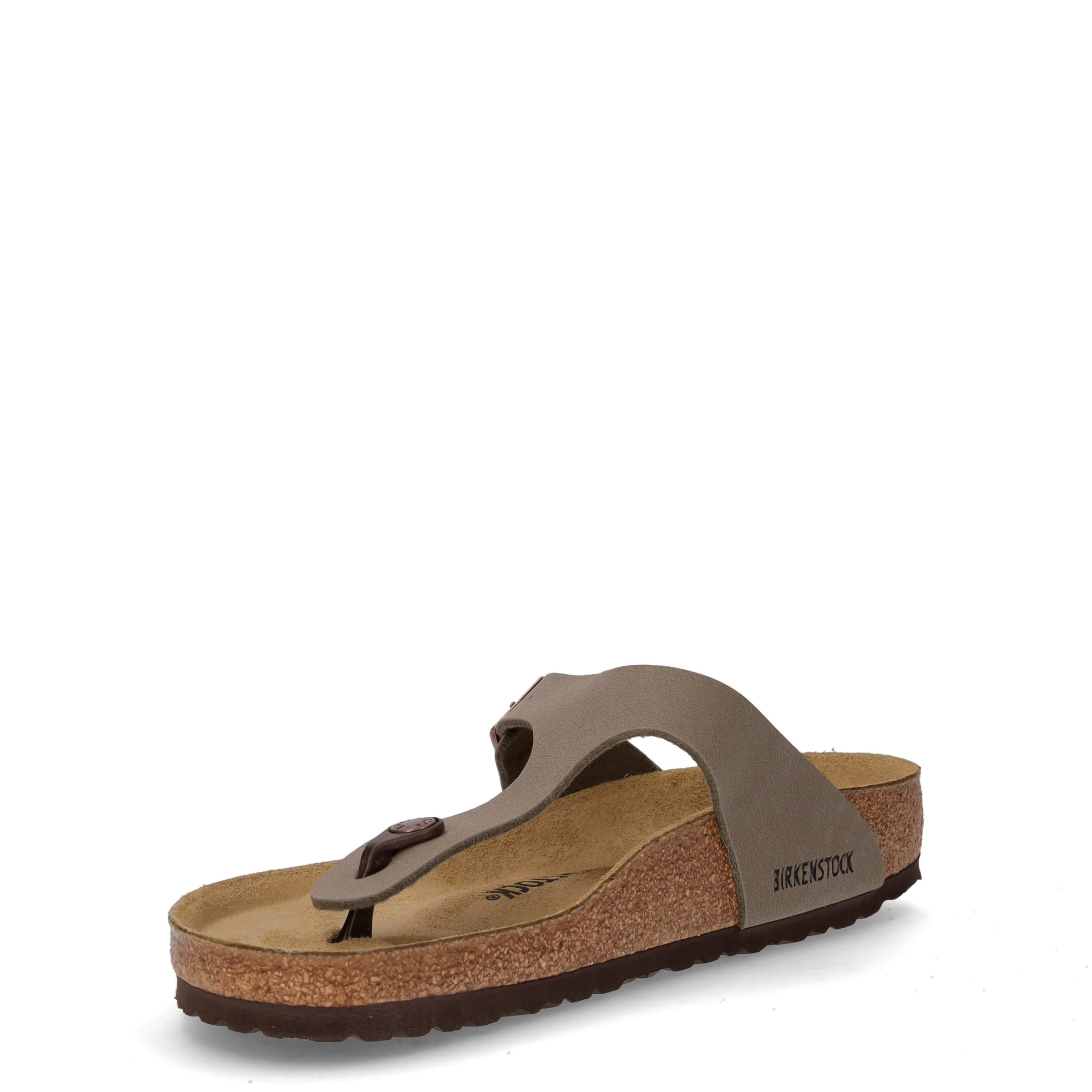 Gizeh ciabatta in pelle pietra - Image 3