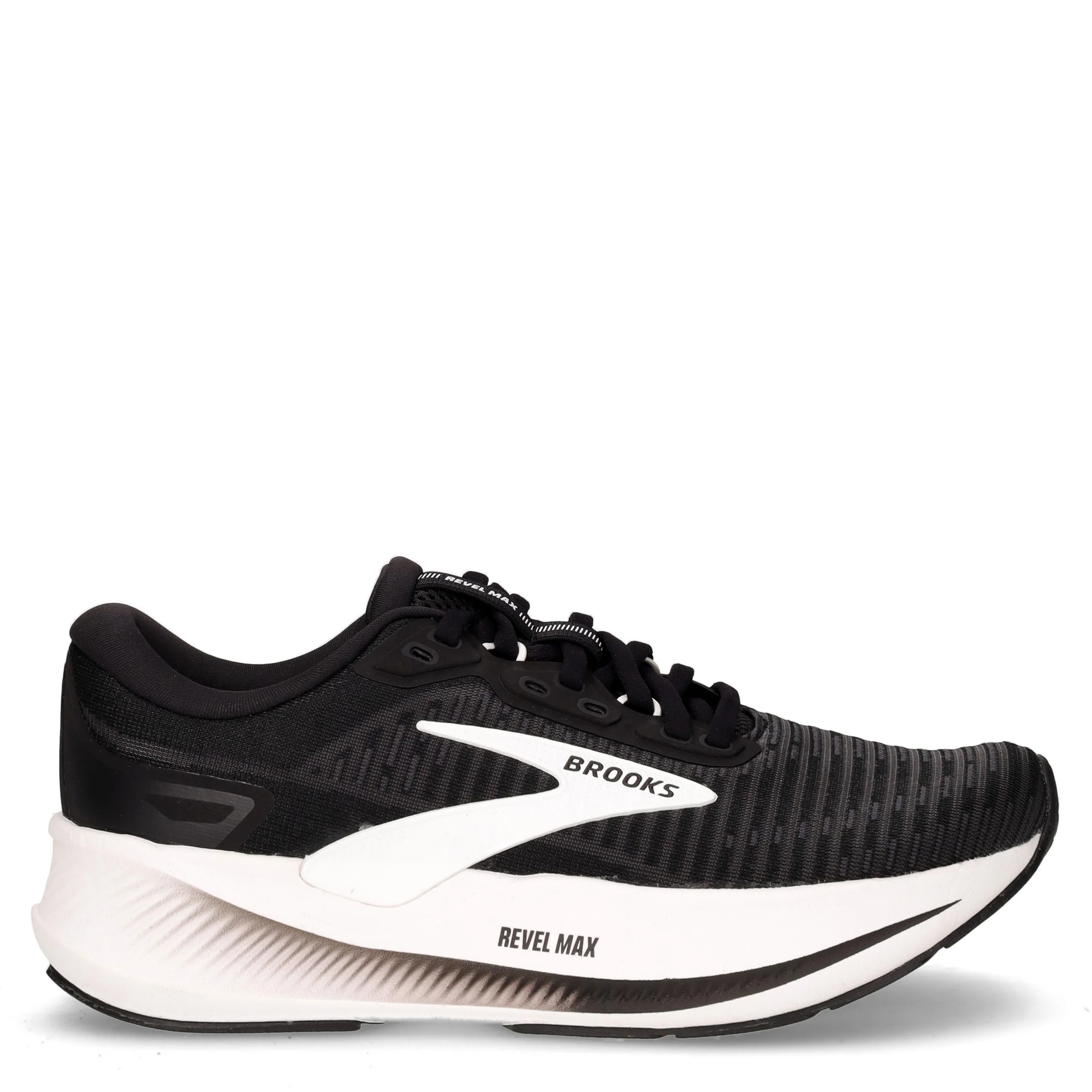 Revel Max scarpa da running in mesh nero grigio