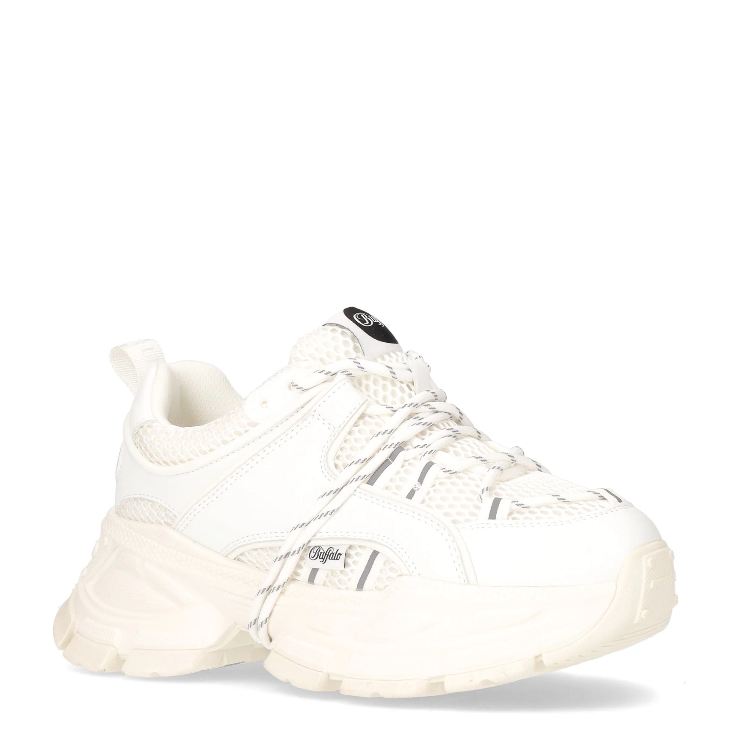 Saturn Lace sneaker con zeppa bianco - Image 2