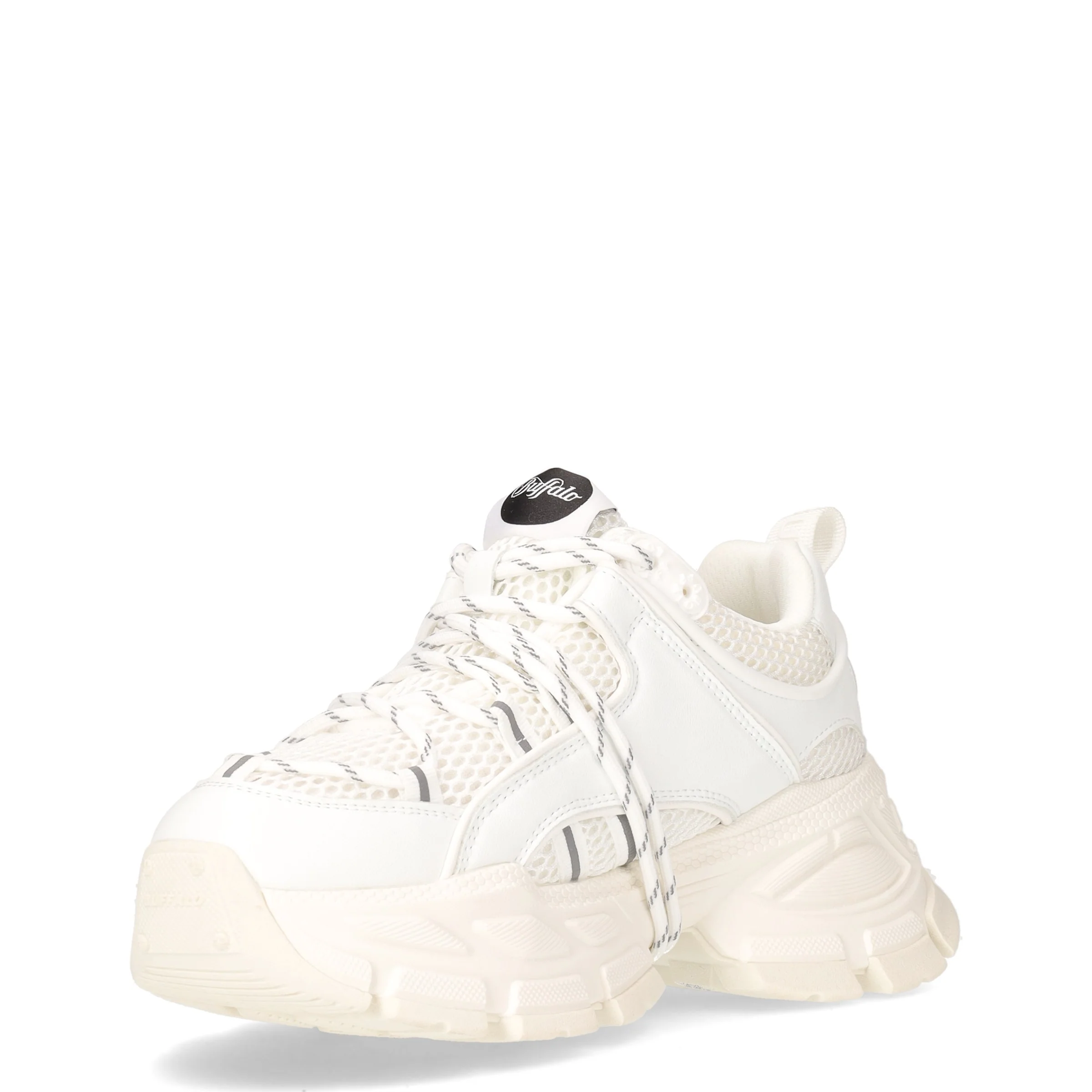Saturn Lace sneaker con zeppa bianco - Image 3