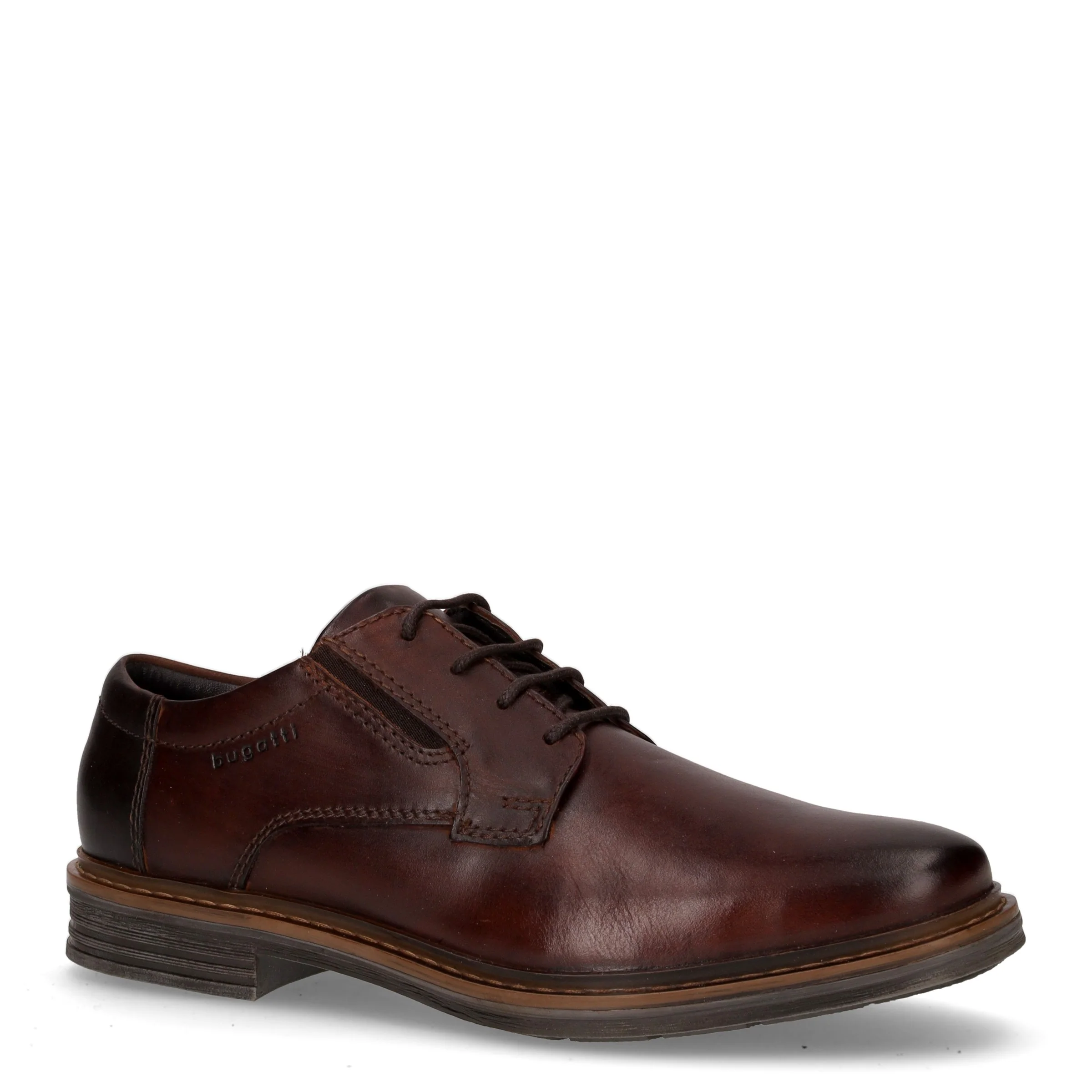 Stringata in pelle marrone - Image 2