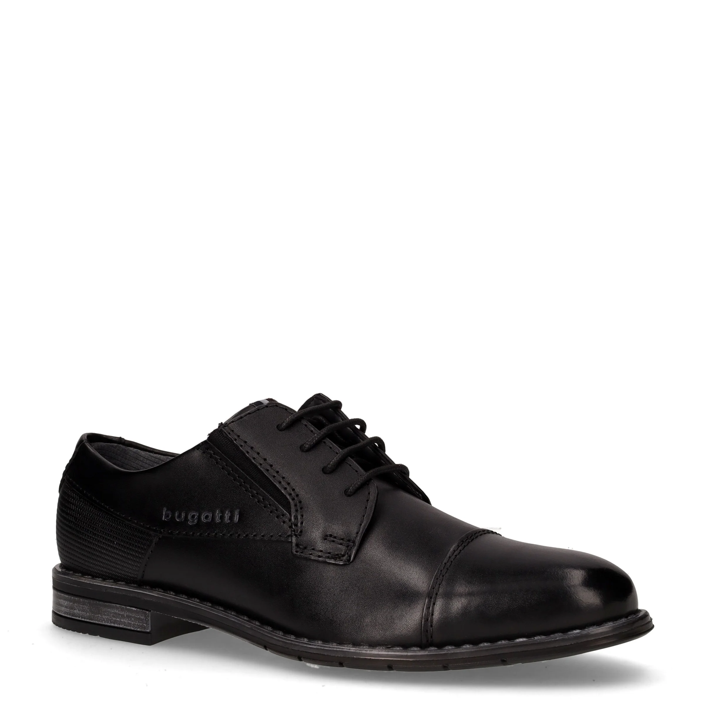 Stringata in pelle nero - Image 2