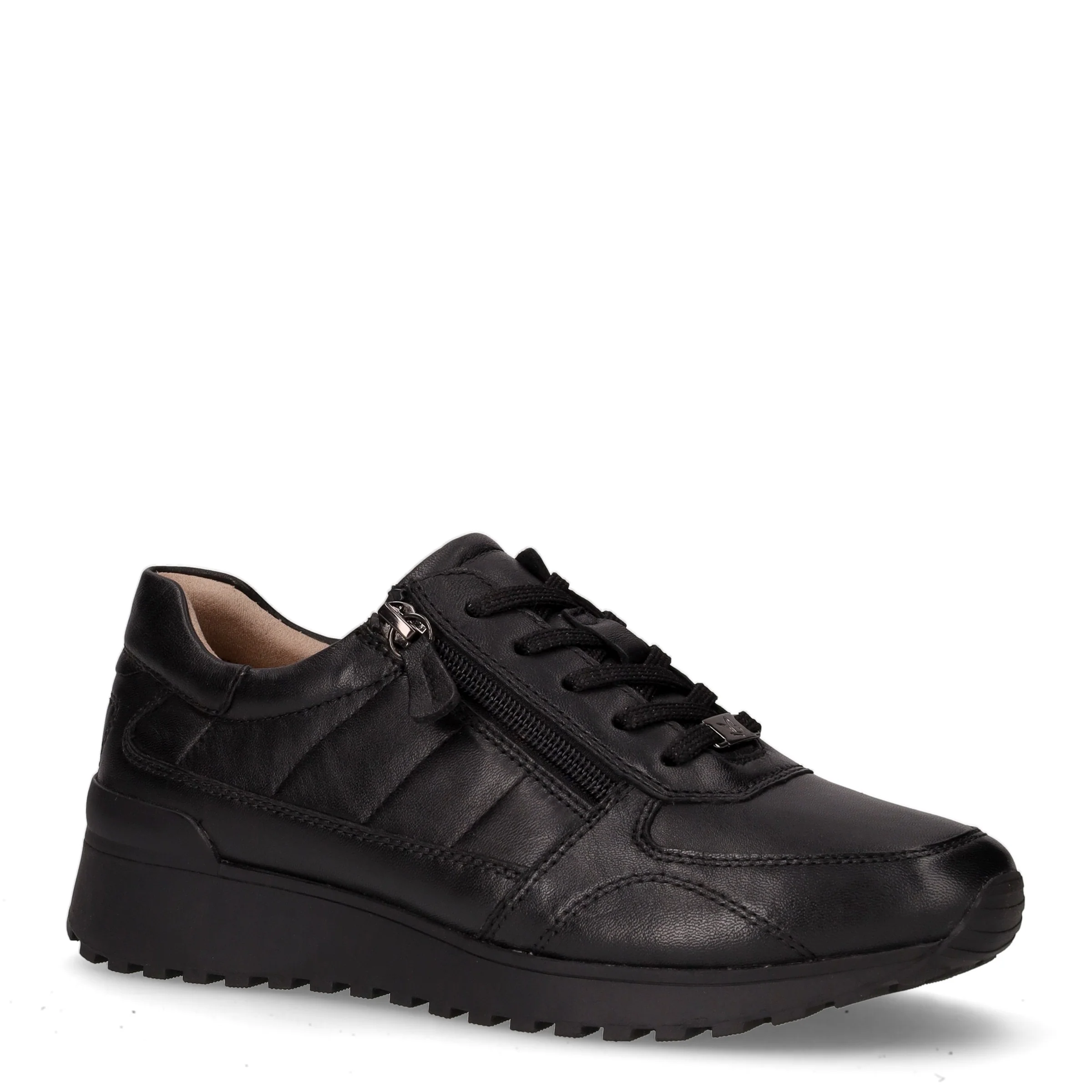 Sneaker con zip nero - Image 2