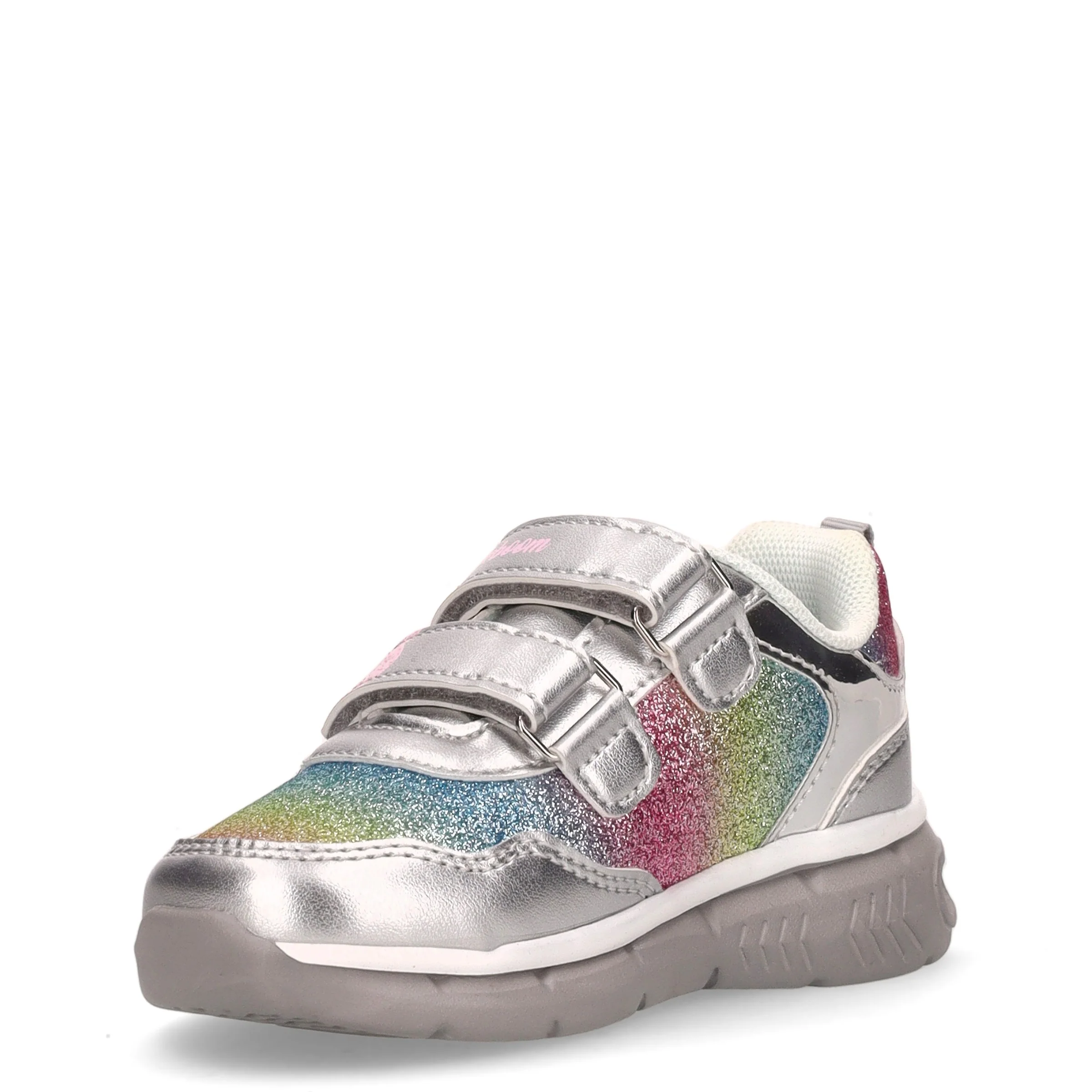 Sneaker con luci bambina silver multicolor - Image 3