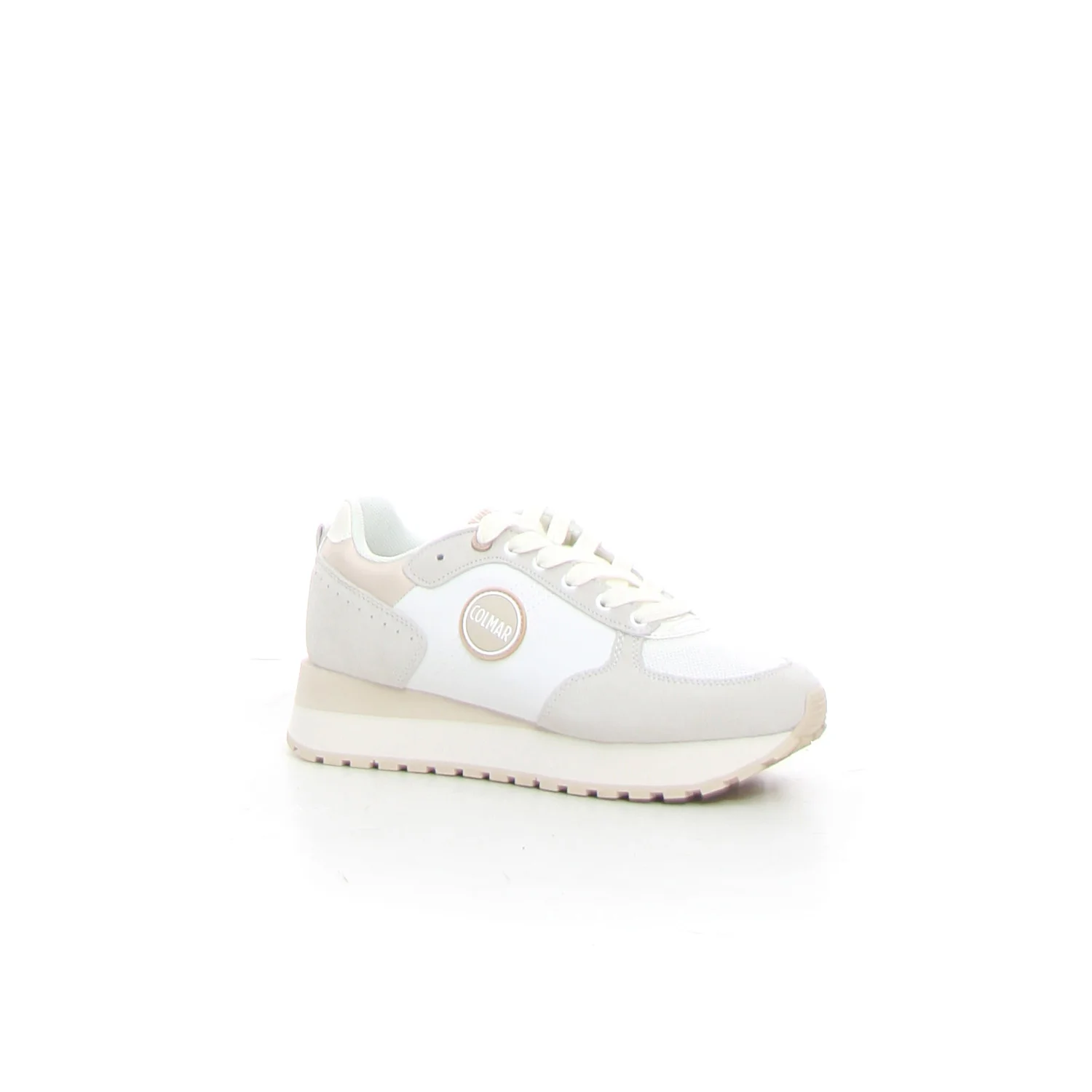 Travis Authentic high outsole sneaker white gold - Image 2