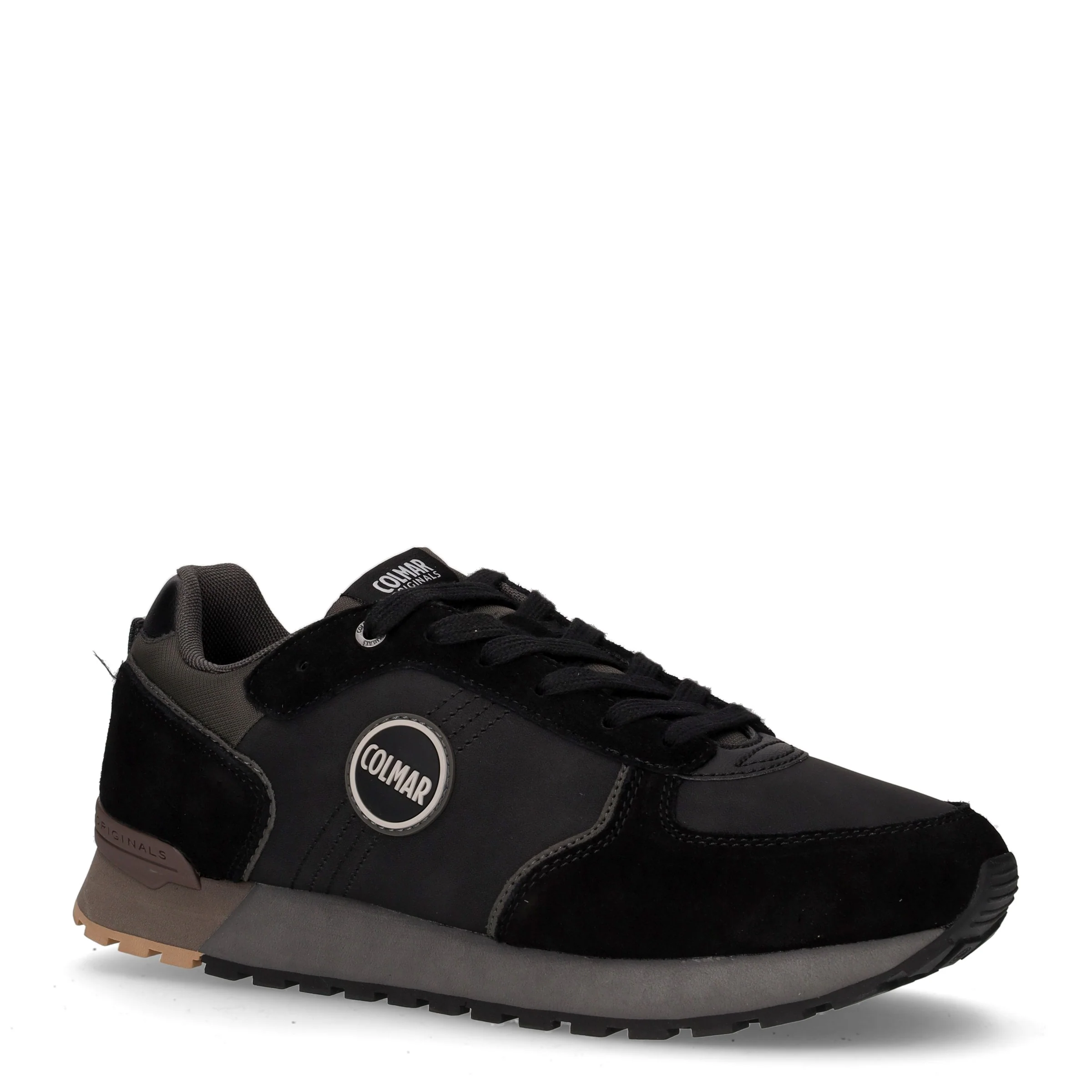 Travis Boost 052 sneaker in pelle e tessuto nero - Image 2