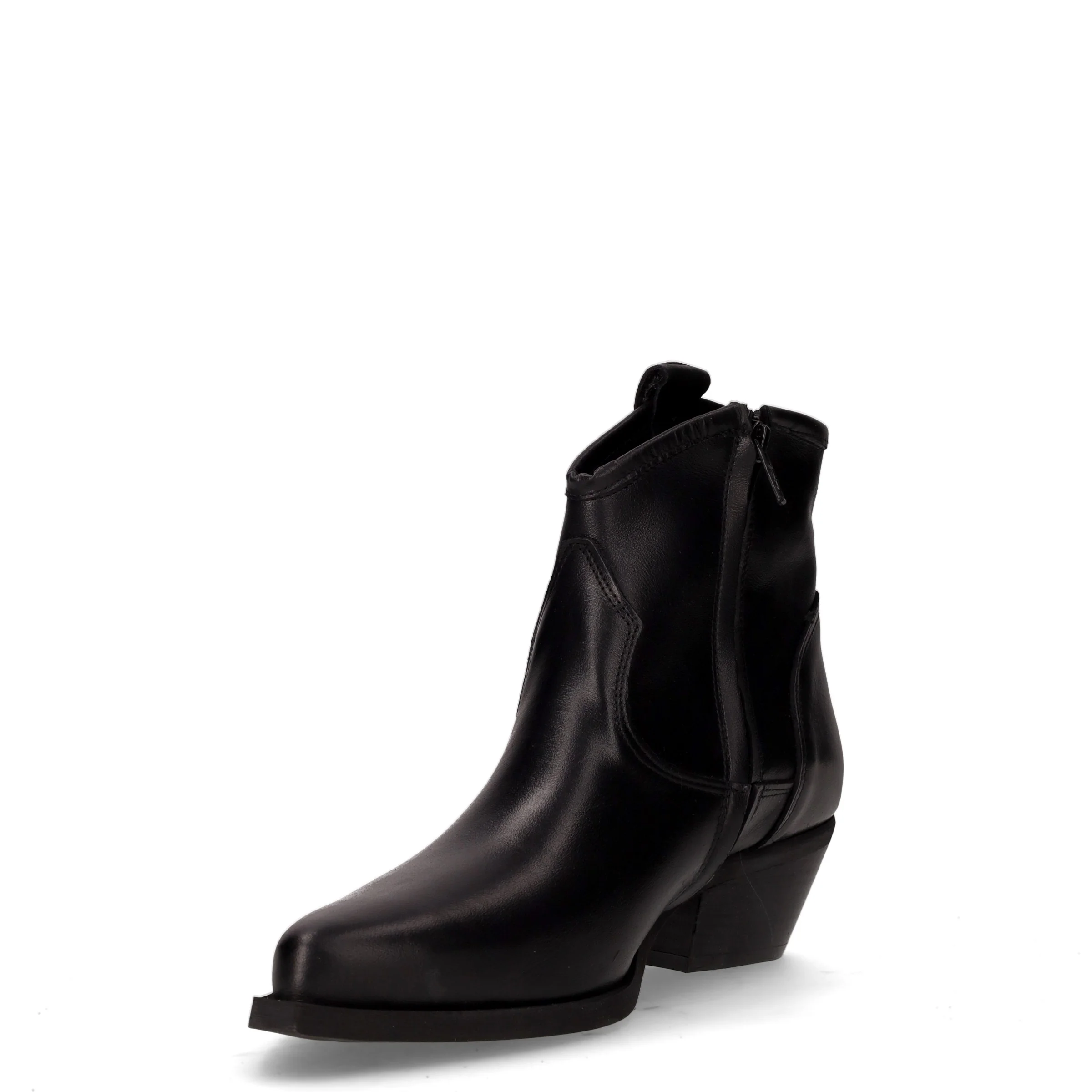 Stivaletto camperos in pelle nero - Image 3