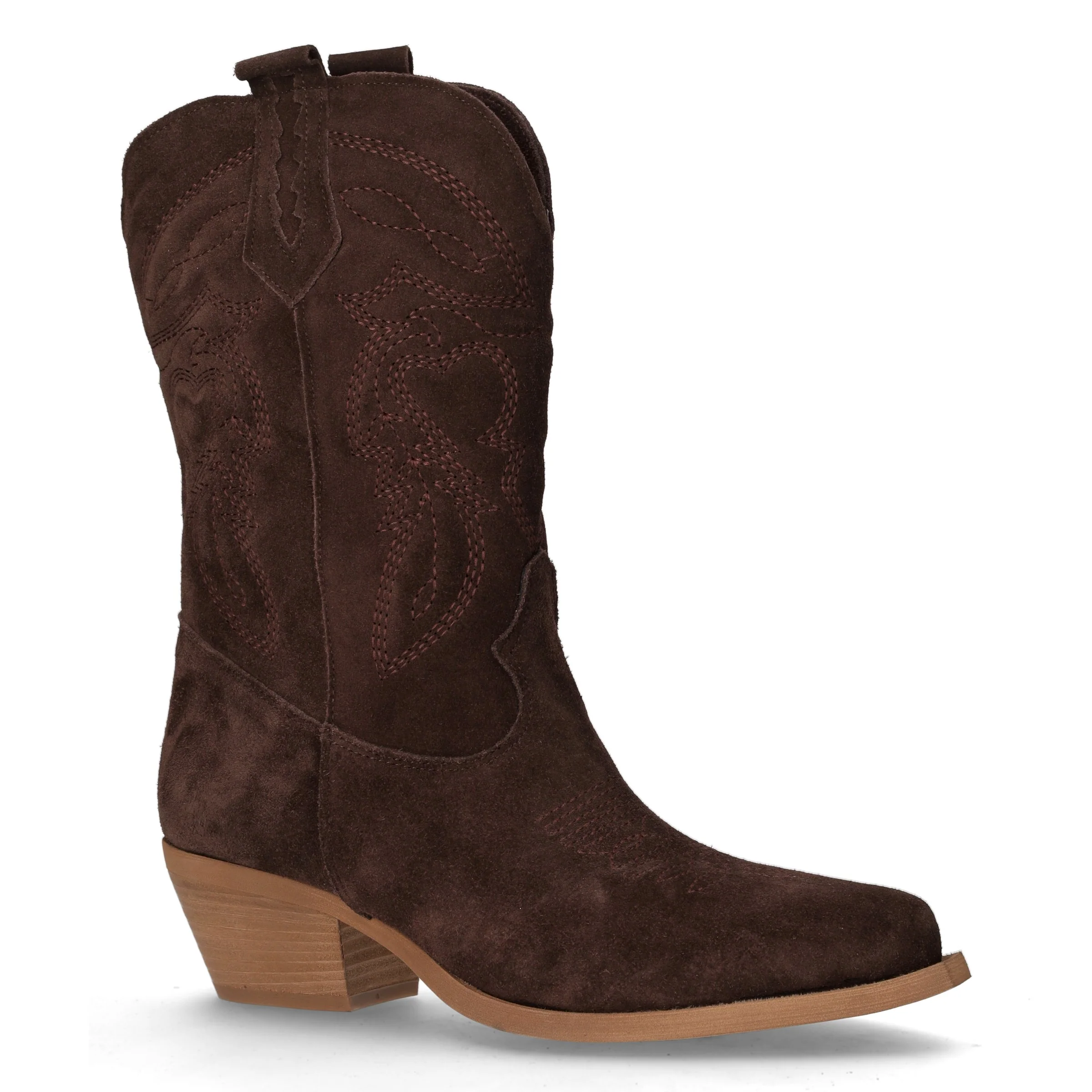 Stivaletto camperos in pelle terra - Image 2