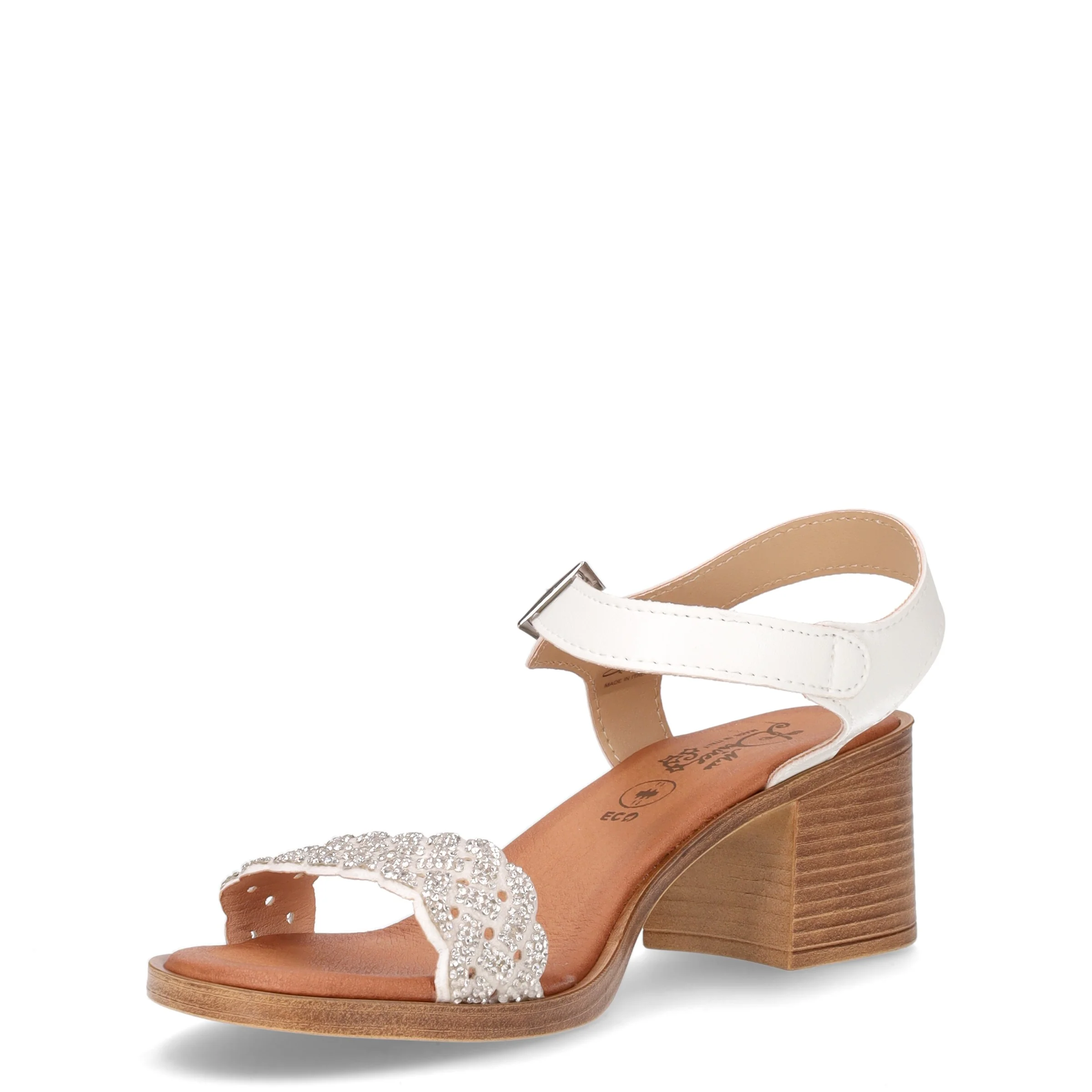 Sandalo con tacco bianco - Image 3