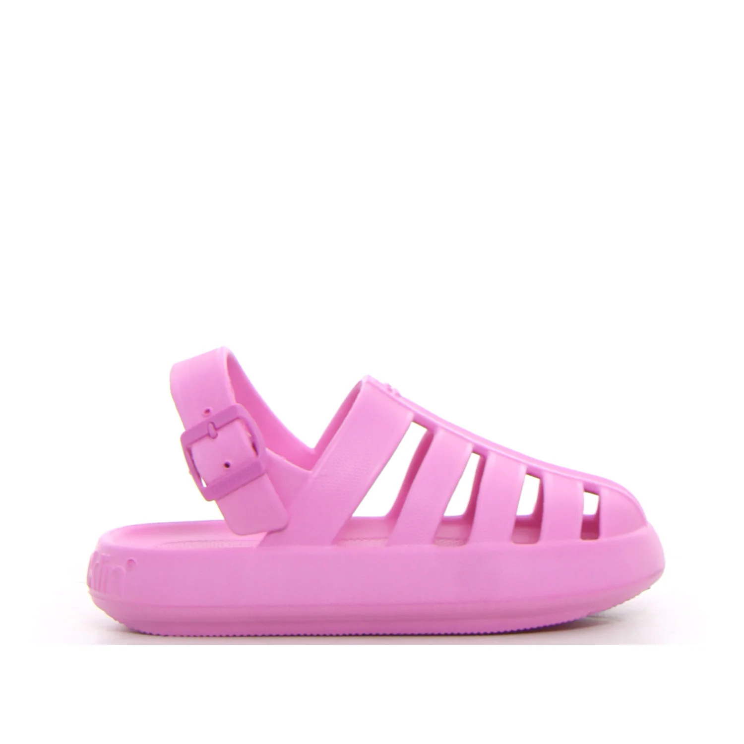 Sandalo di gomma fuxia