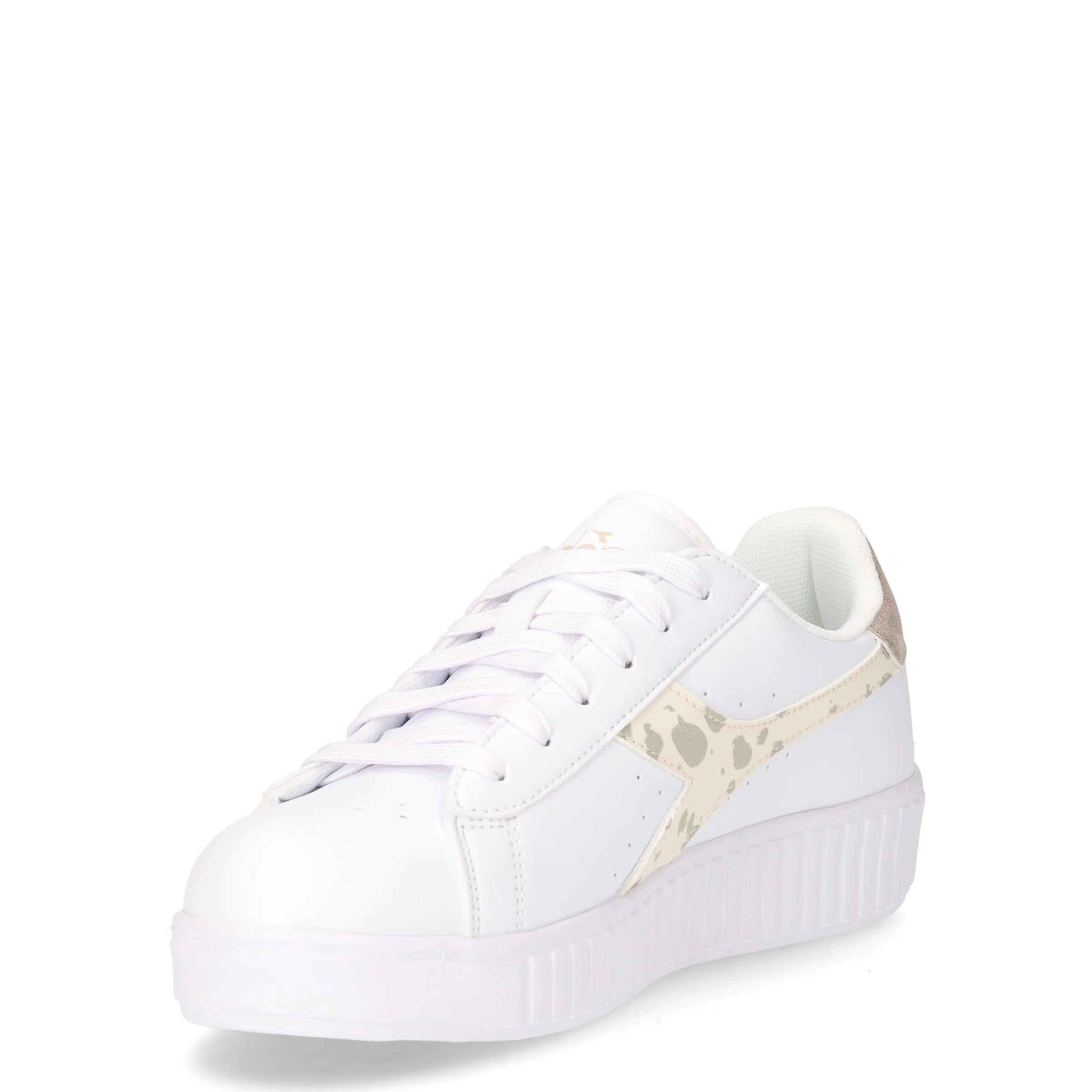 Game Step sneaker in ecopelle bianco mandorla - Image 3