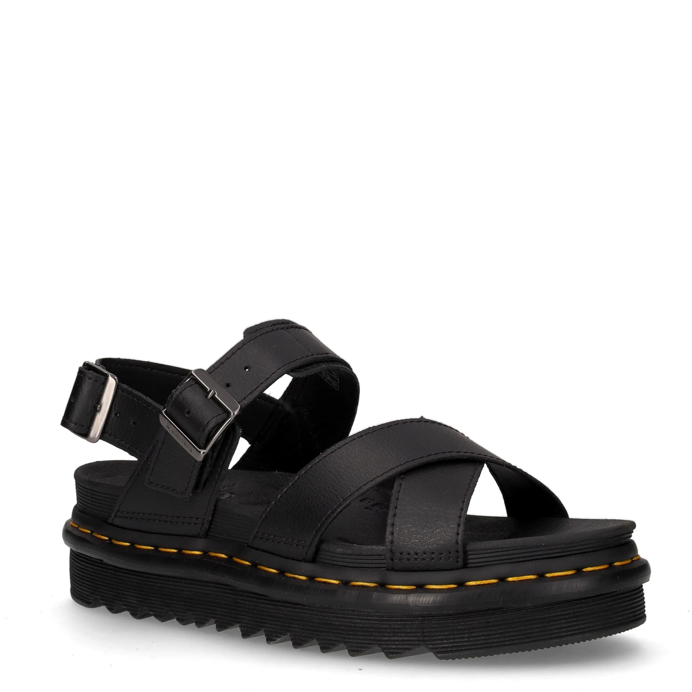 Voss II sandalo in pelle nero - Image 2