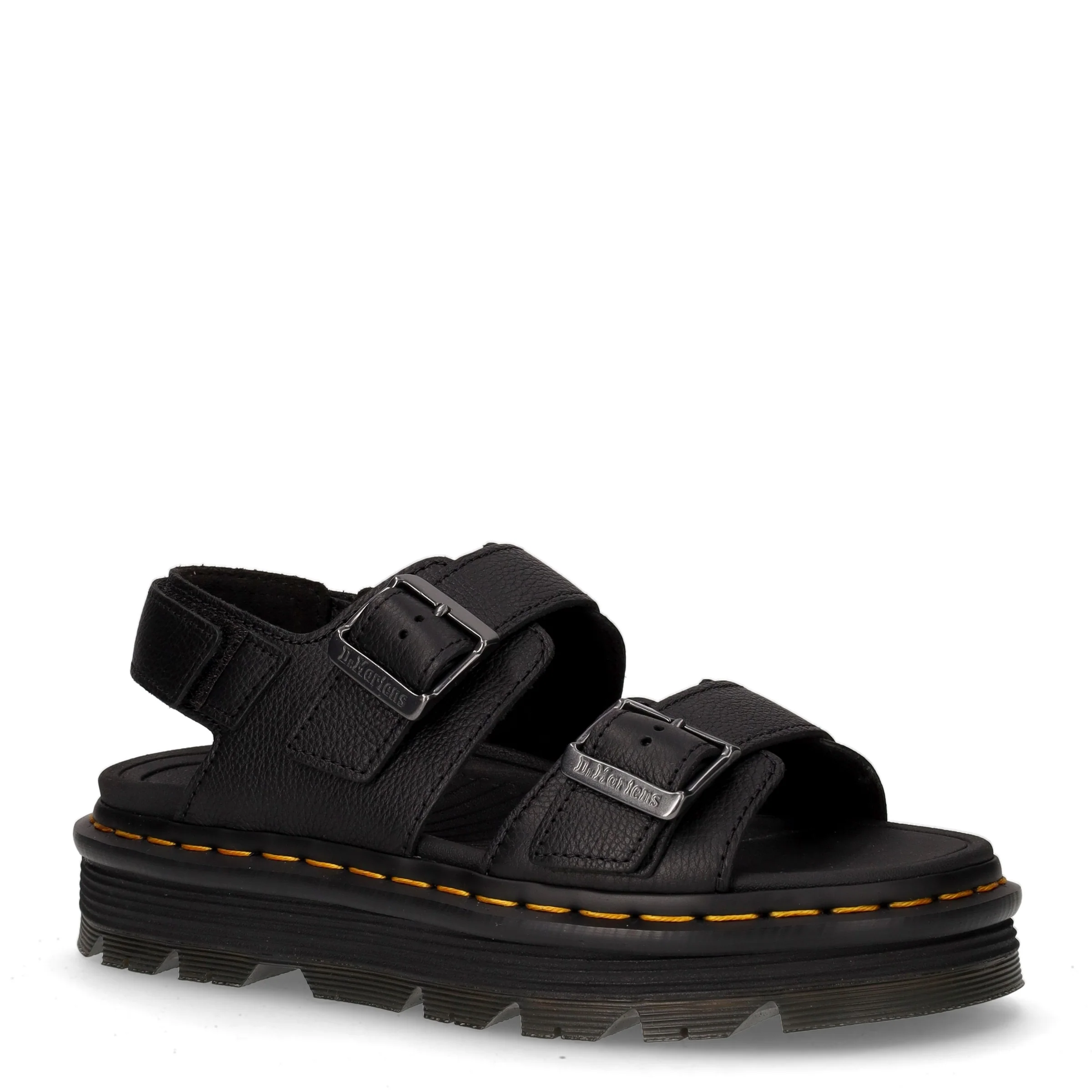 Zebzag sandalo in pelle nero - Image 2