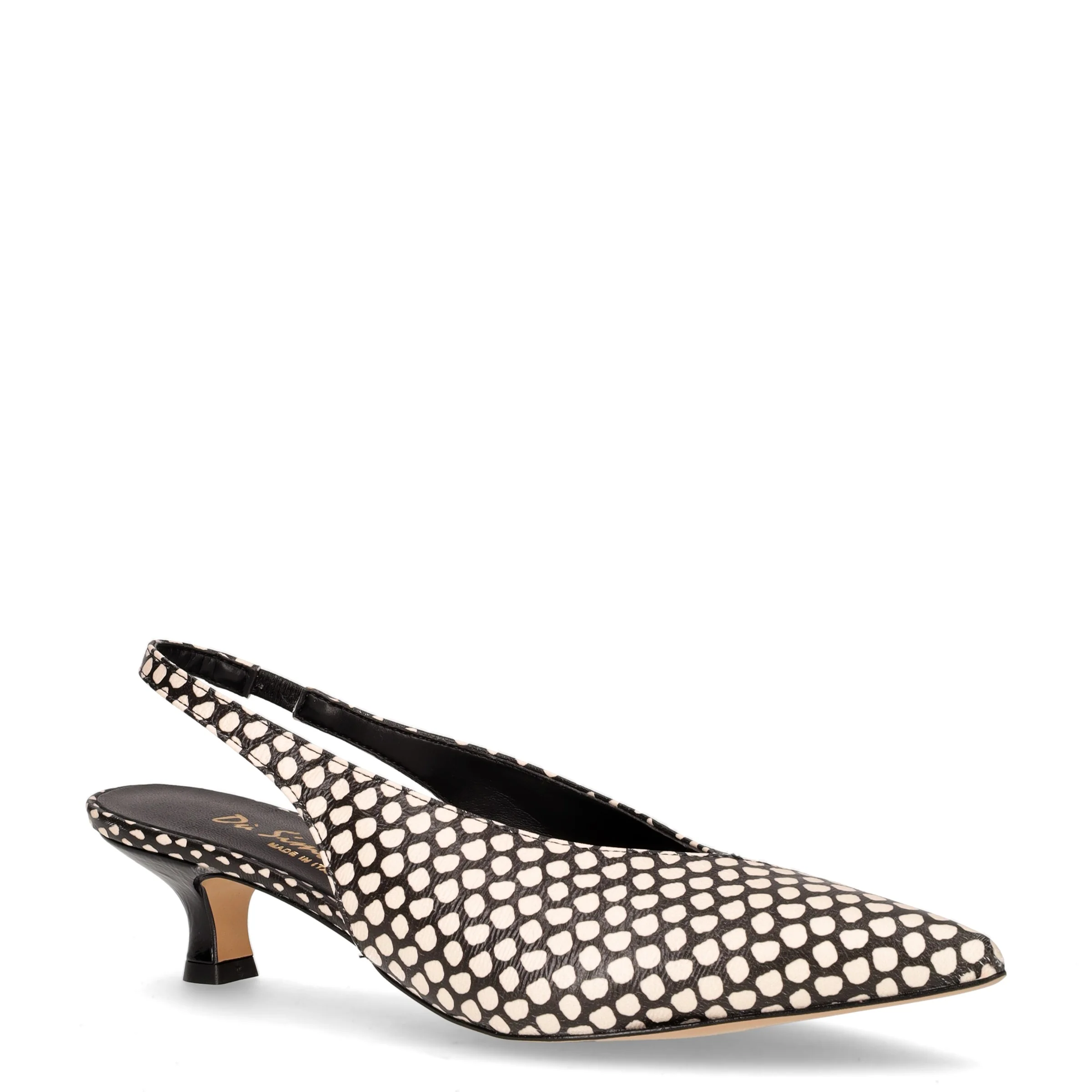Décolleté slingback a punta in ecopelle burro - Image 2