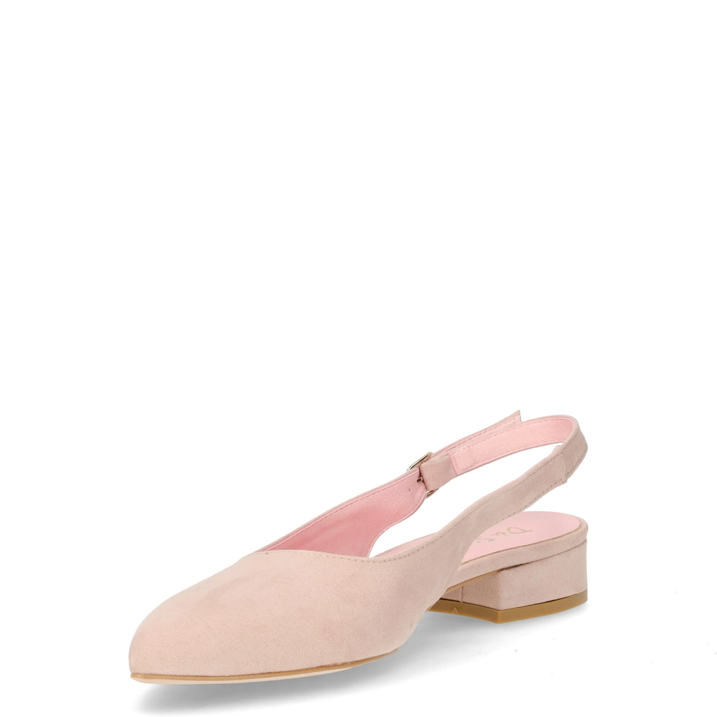 Décolleté slingback a punta in ecopelle nude - Image 3