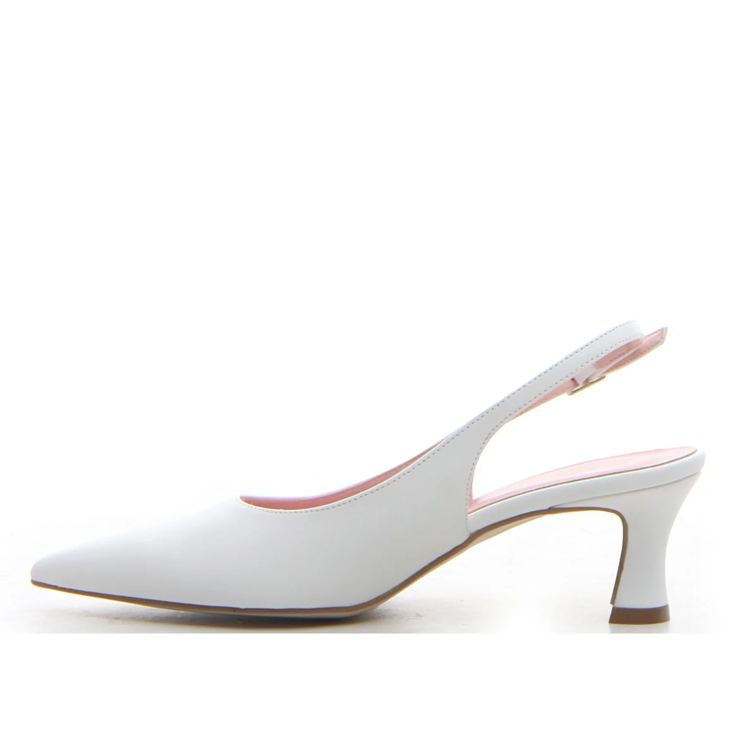 Décolleté slingback bianco - Image 2