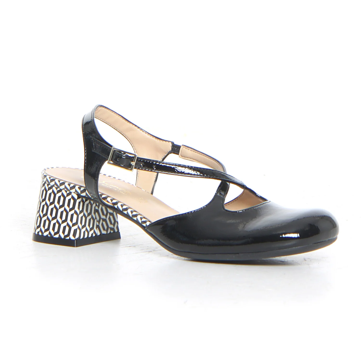 Décolleté slingback nero - Image 2