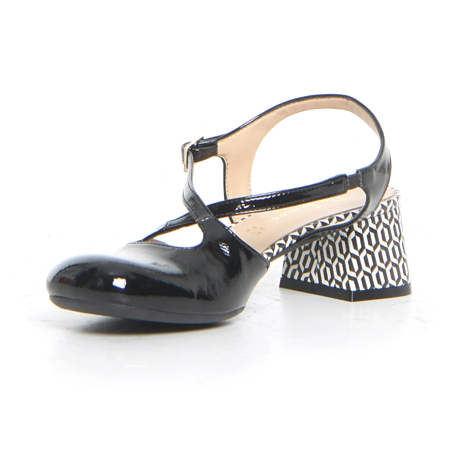 Décolleté slingback nero - Image 3