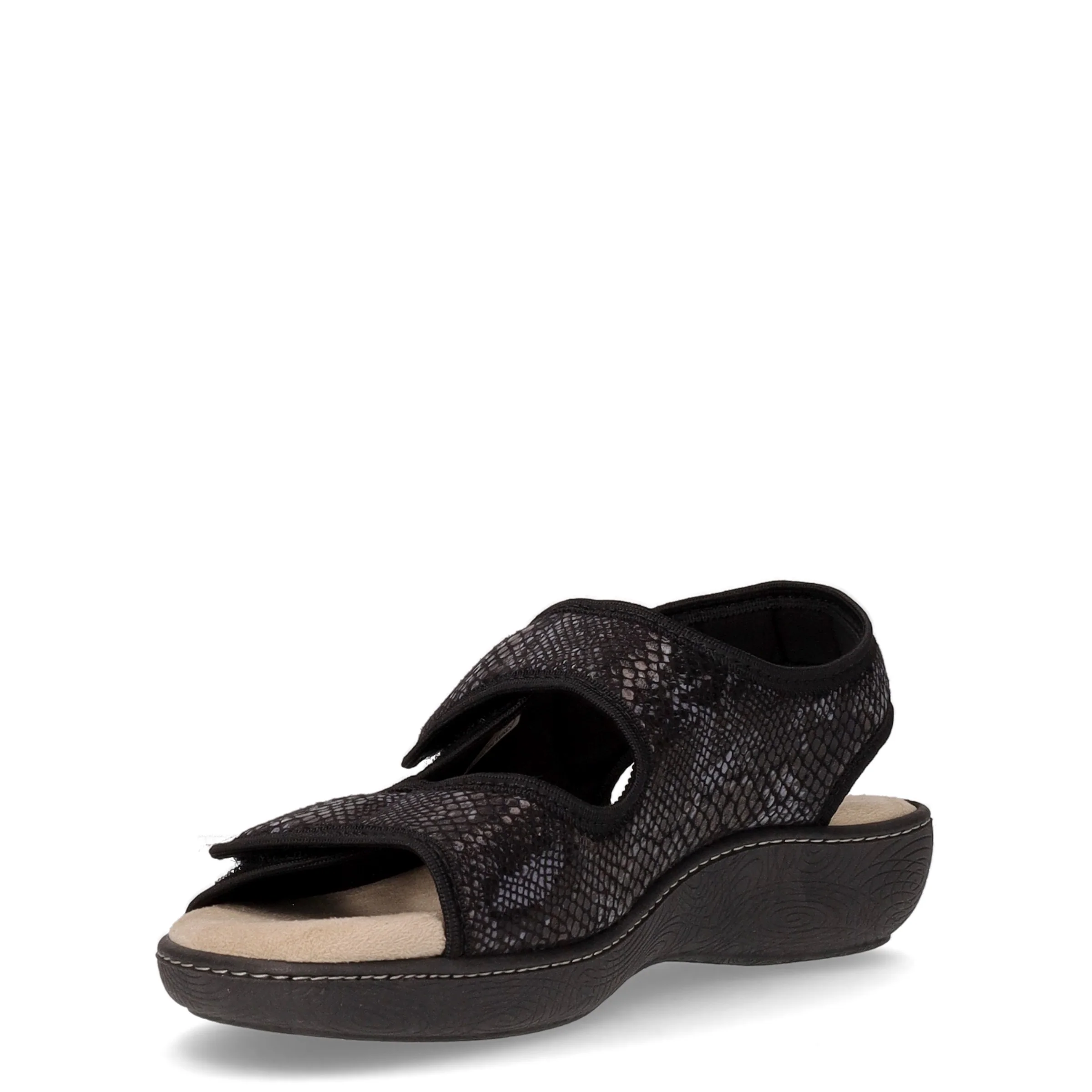 Sandalo comfort nero snaker - Image 3