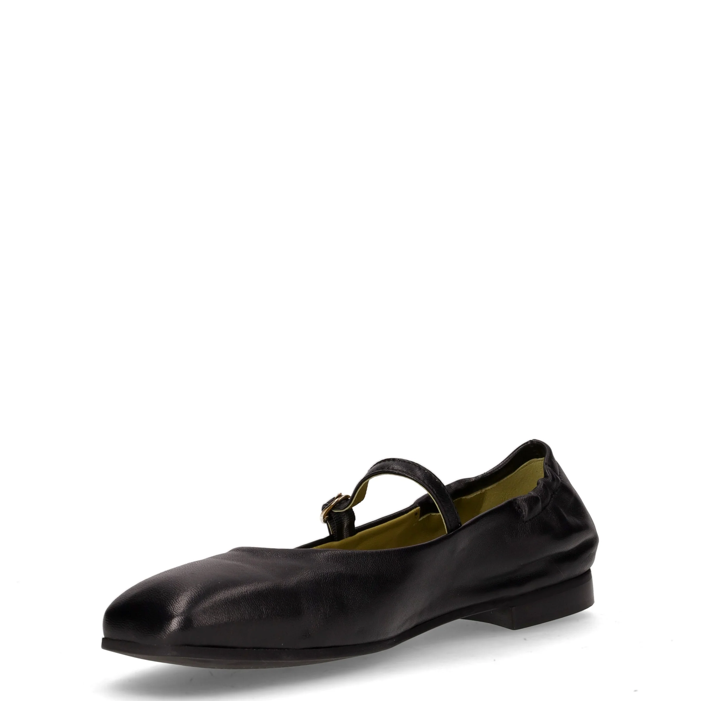 Ballerina in pelle con cinturino nero - Image 3