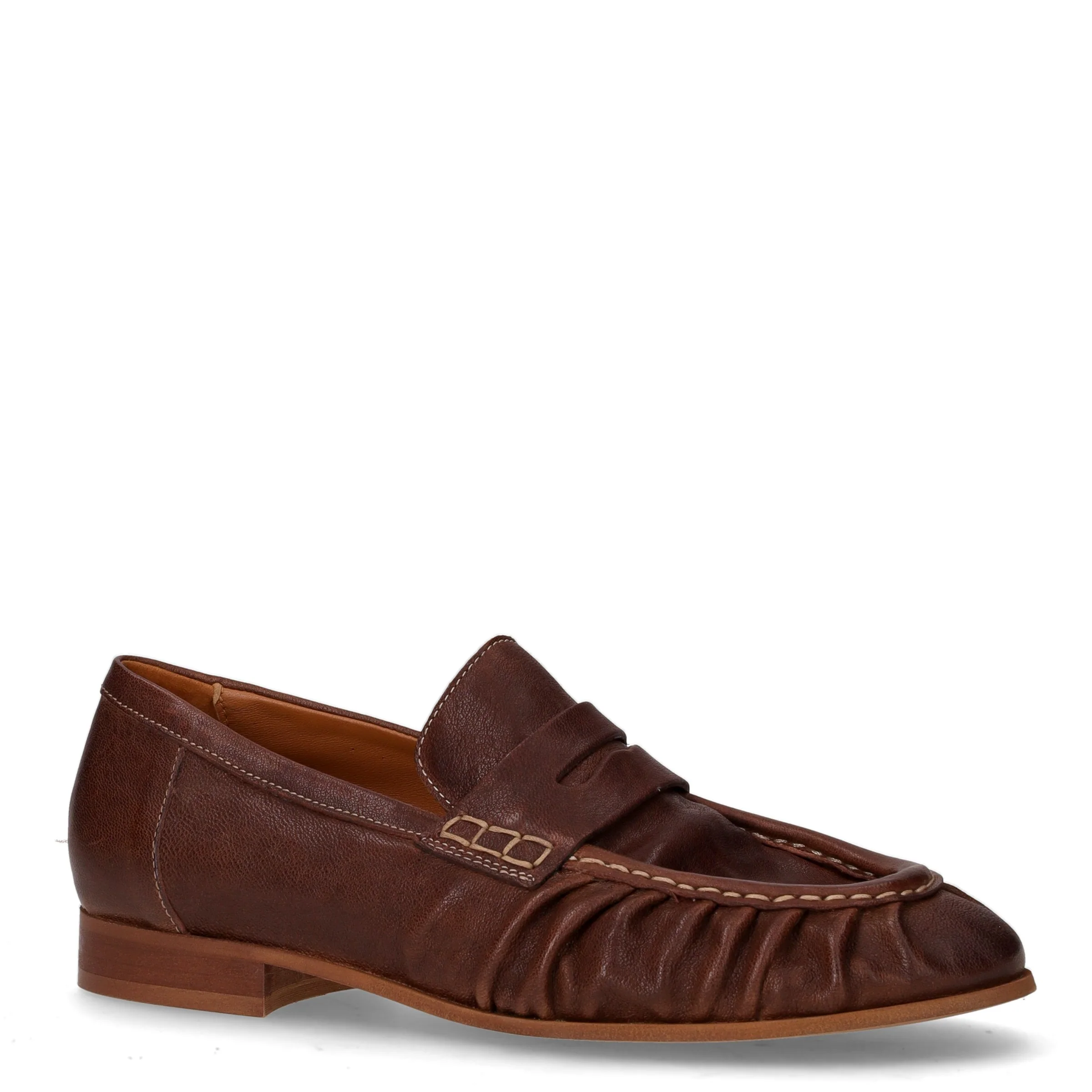 Mocassino in pelle cacao - Image 2