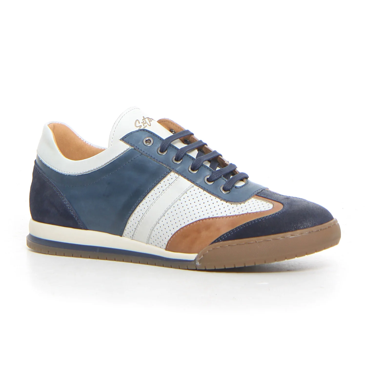 Scarpa sportiva anticato royal - Image 2