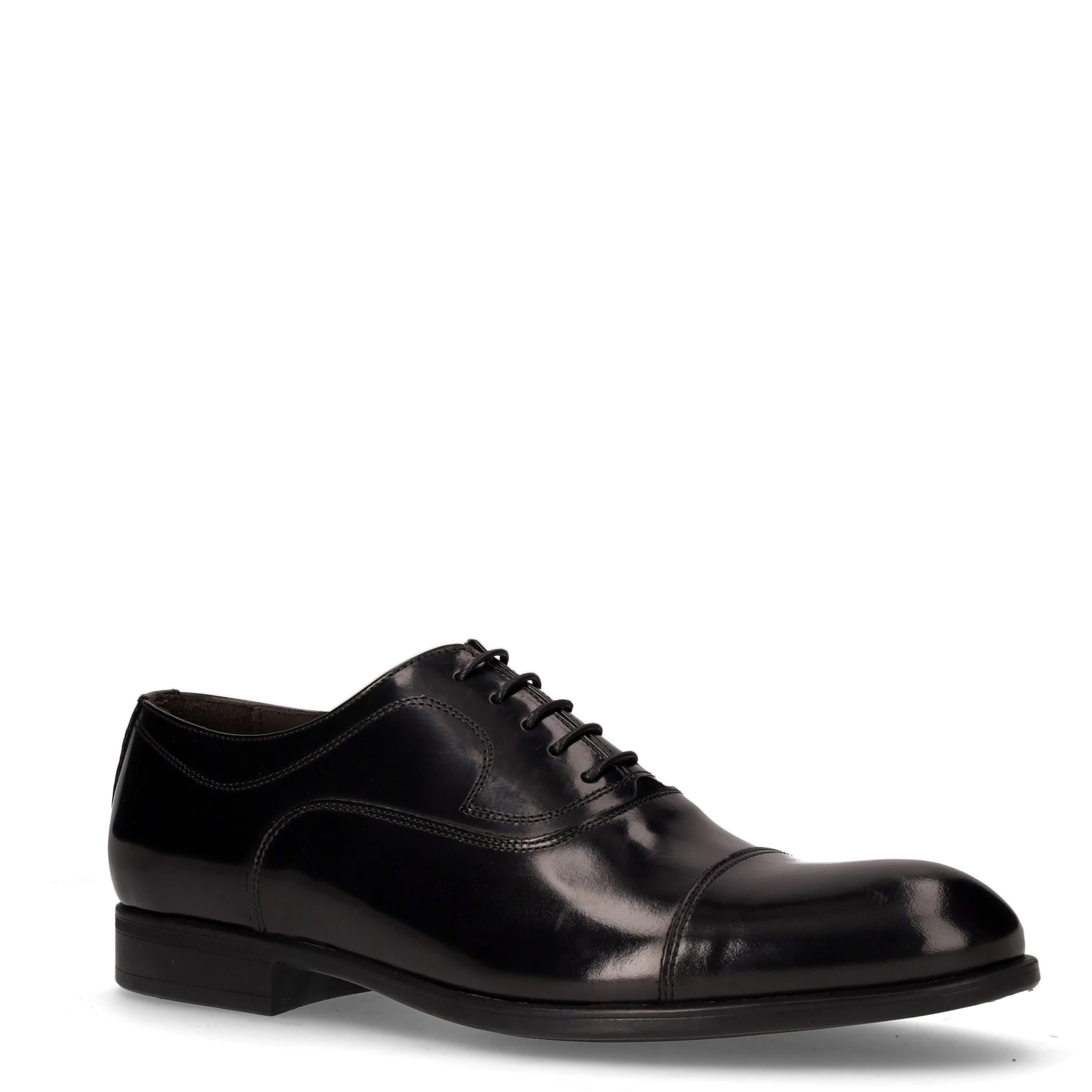 Stringata in pellle nero - Image 2