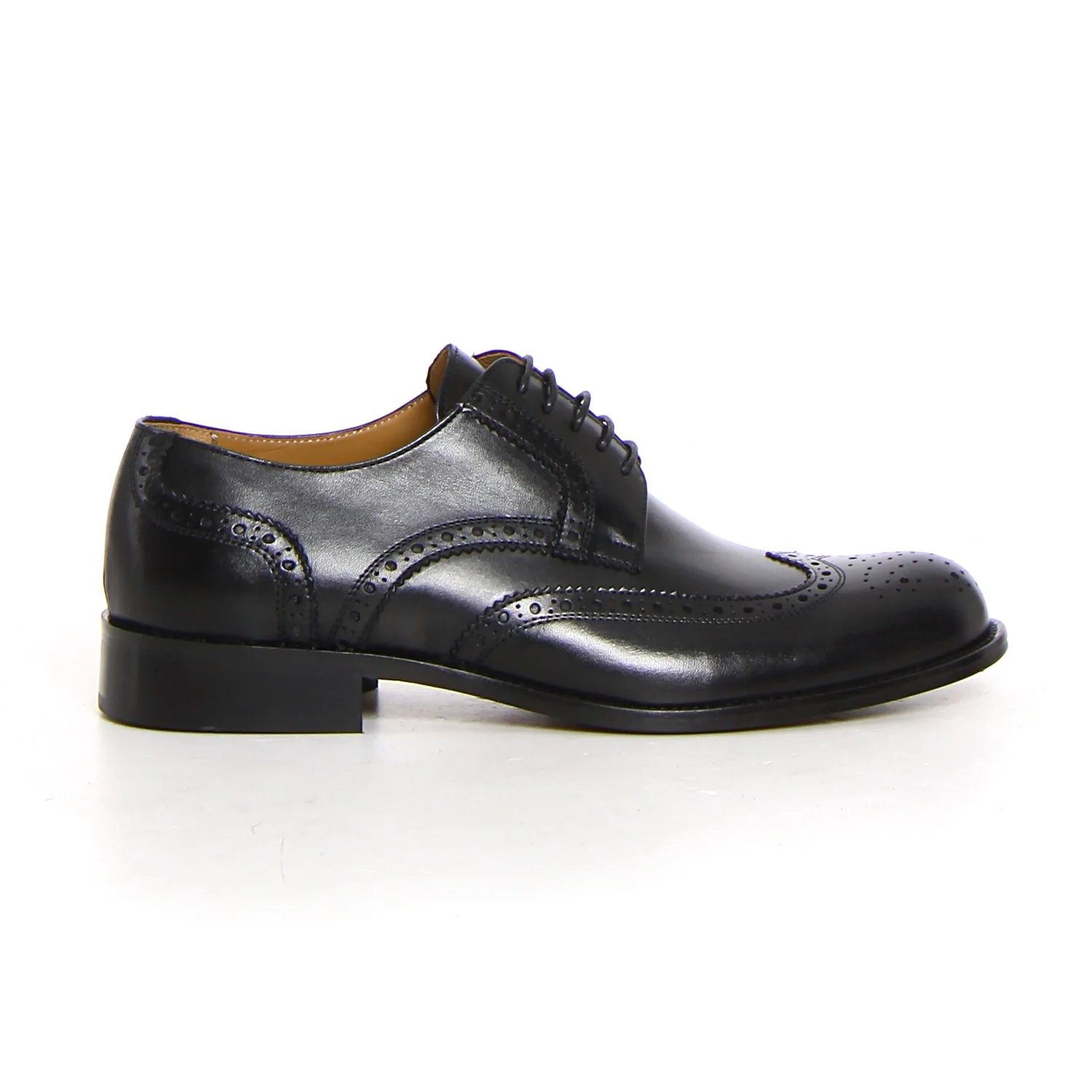Stringata stile inglese nero