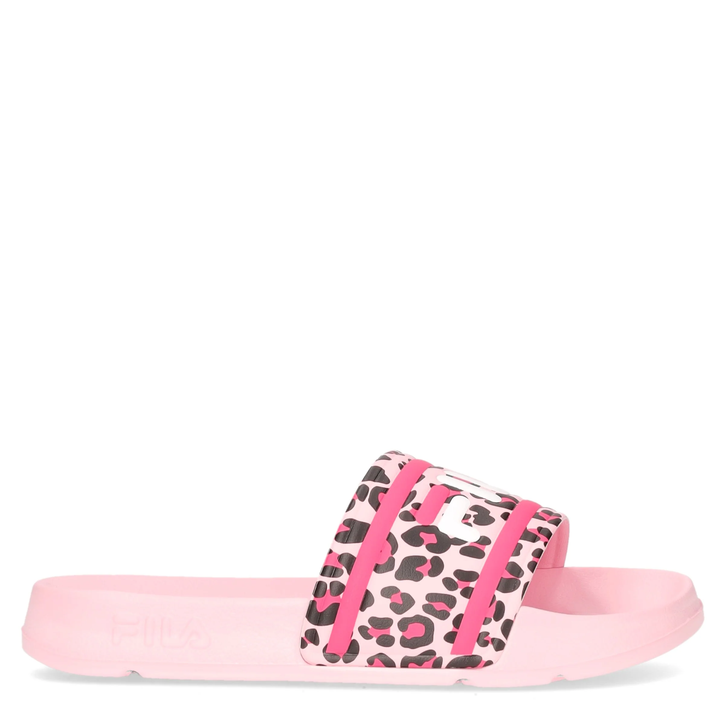 Morro Bay ciabatta di gomma ragazza pink a boo leopard