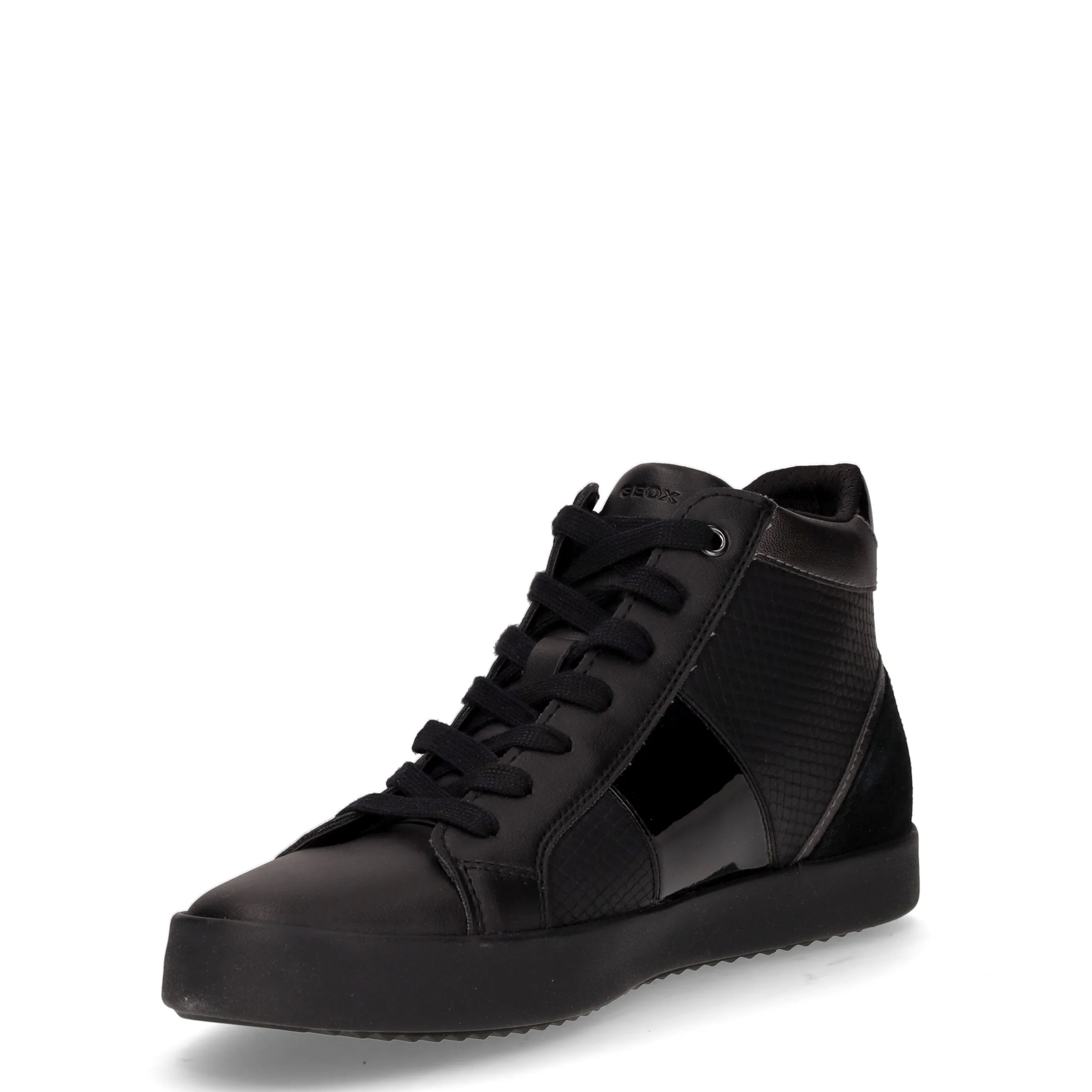 Blomiee sneaker in pelle ed ecopelle nero - Image 3