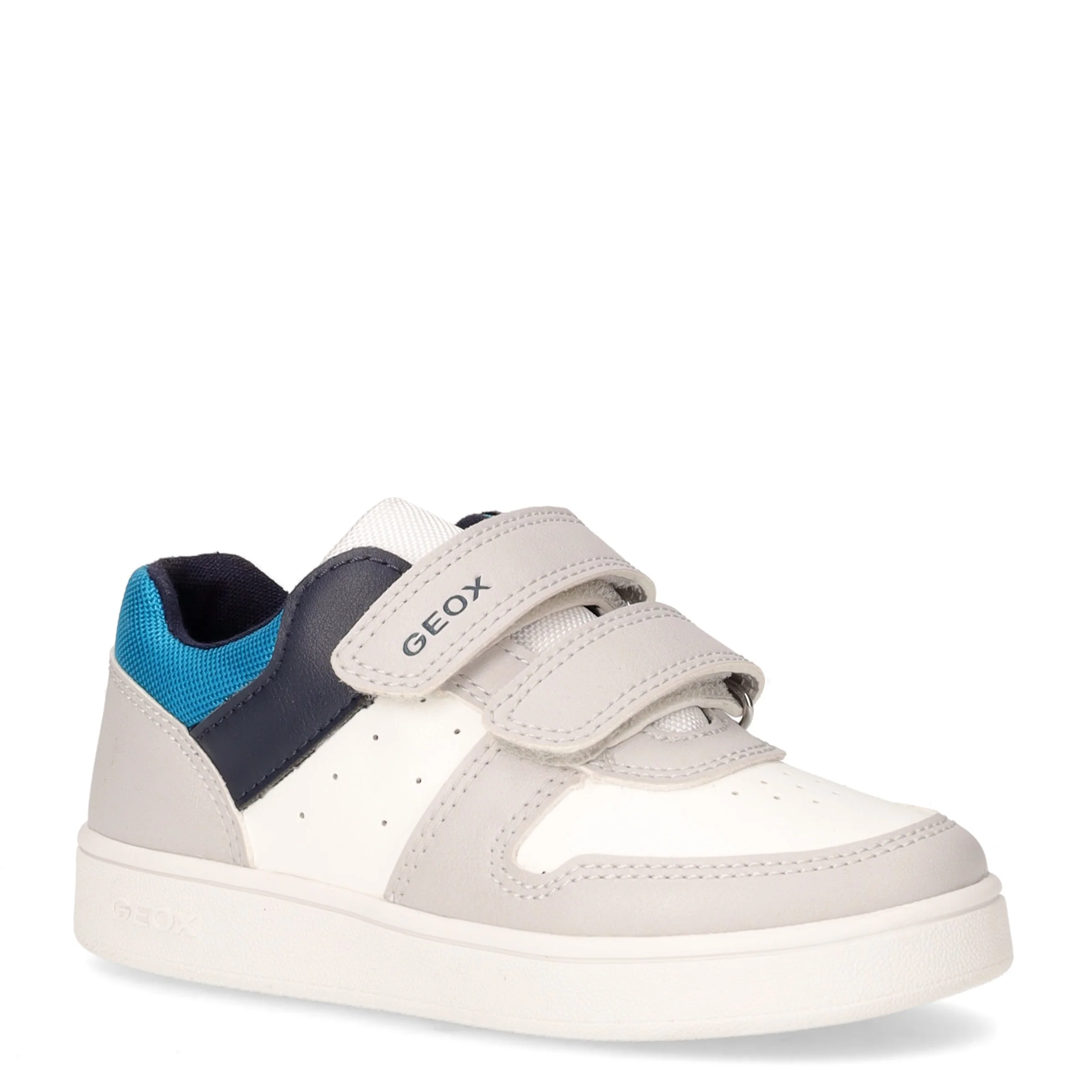 Eclyper sneaker bambina in ecopelle bianco grigio - Image 2