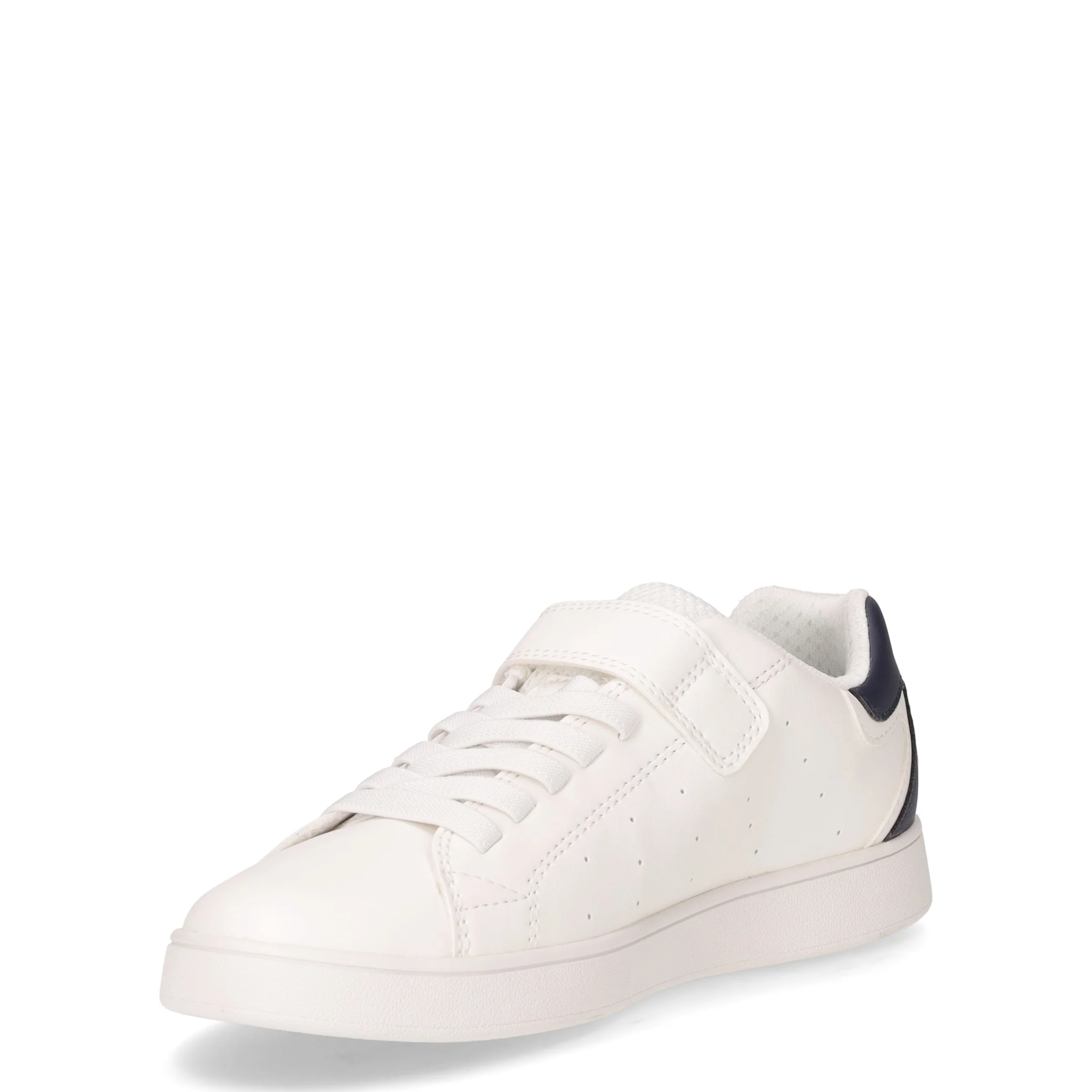 J eclyper a sneaker da bambino in ecopelle bianco blu - Image 3